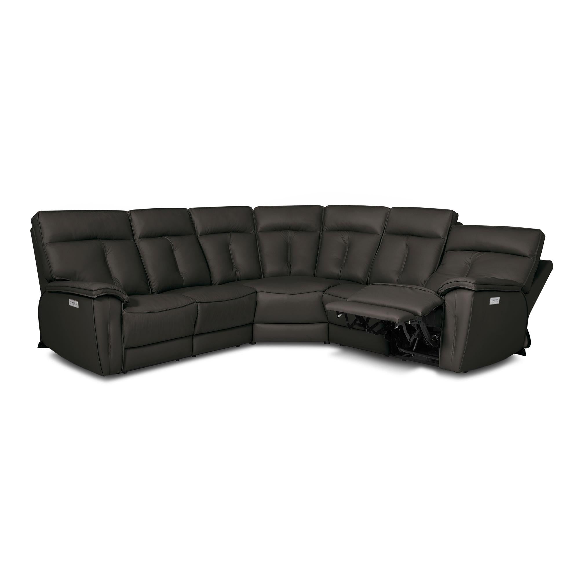 Palliser Oakley 41187 5 pc Power Sectional - Bali Carob Match IMAGE 9