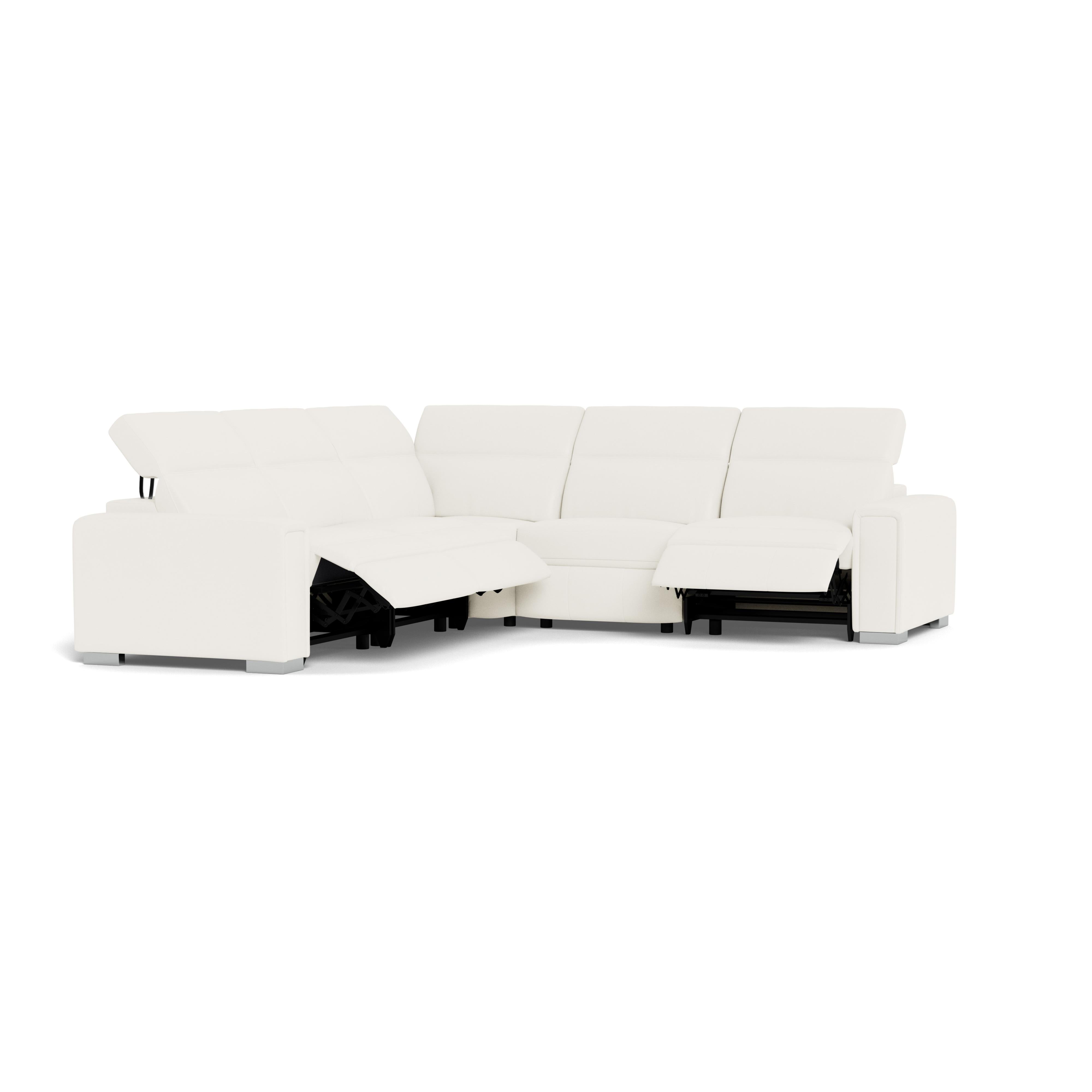 Palliser Titan 44004 5 pc Power Sectional - Valencia Snow Match IMAGE 10