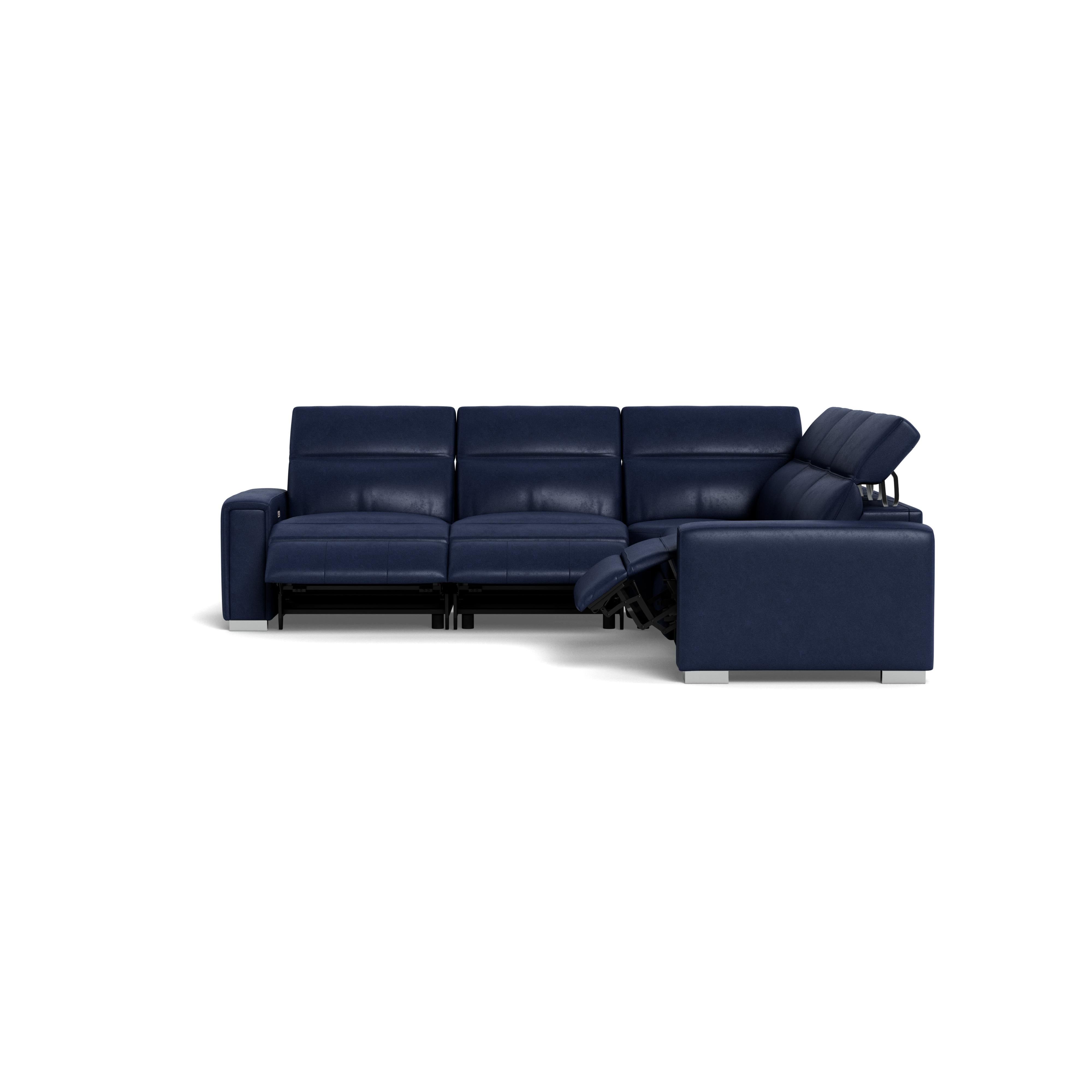 Palliser Titan 44004 5 pc Power Sectional - Valencia Sapphire Match IMAGE 12