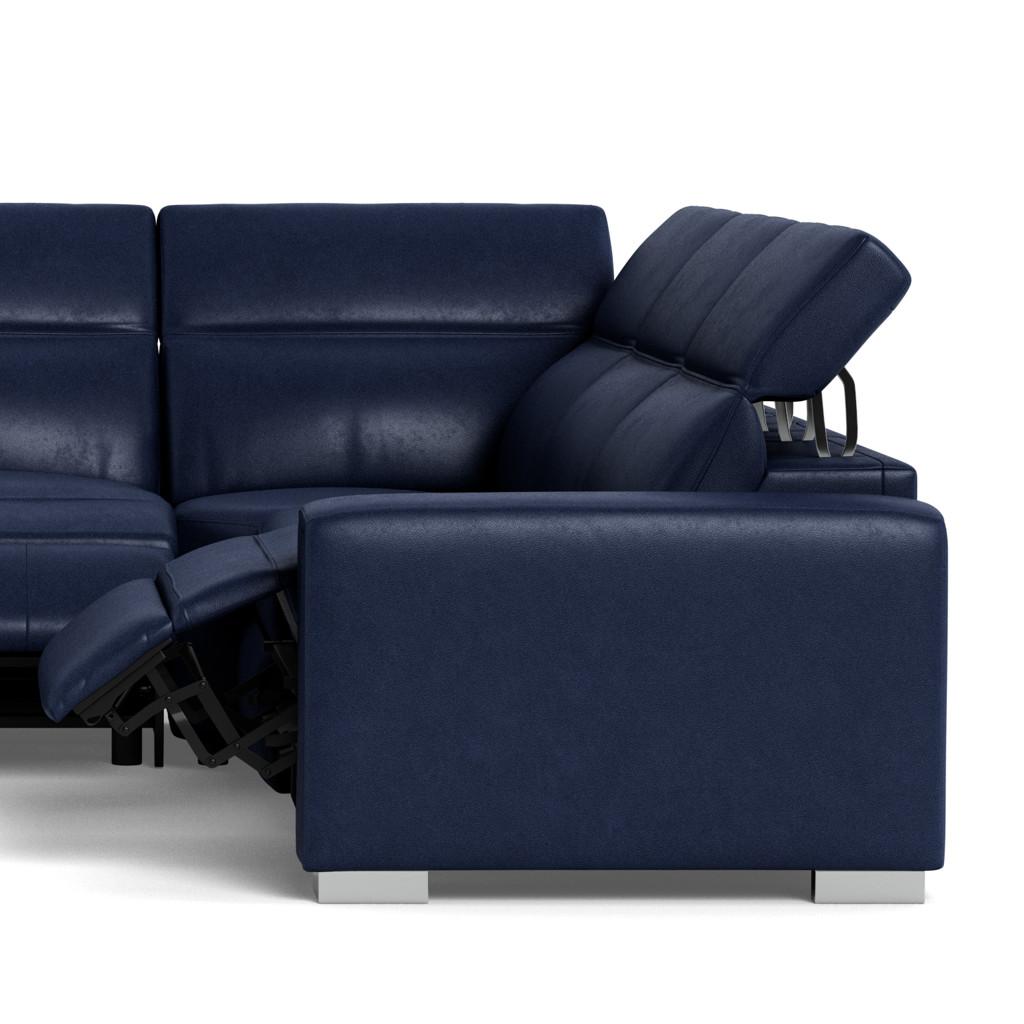 Palliser Titan 44004 5 pc Power Sectional - Valencia Sapphire Match IMAGE 16
