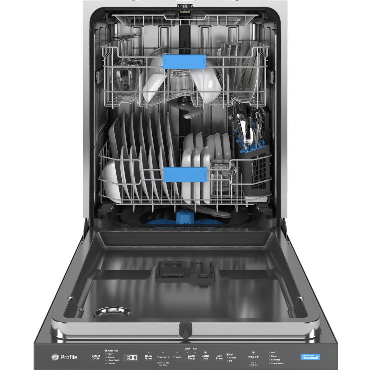 GE Profile Built-In Dishwasher with Microban® Antimicrobial Technology PDP715SYVFS IMAGE 3