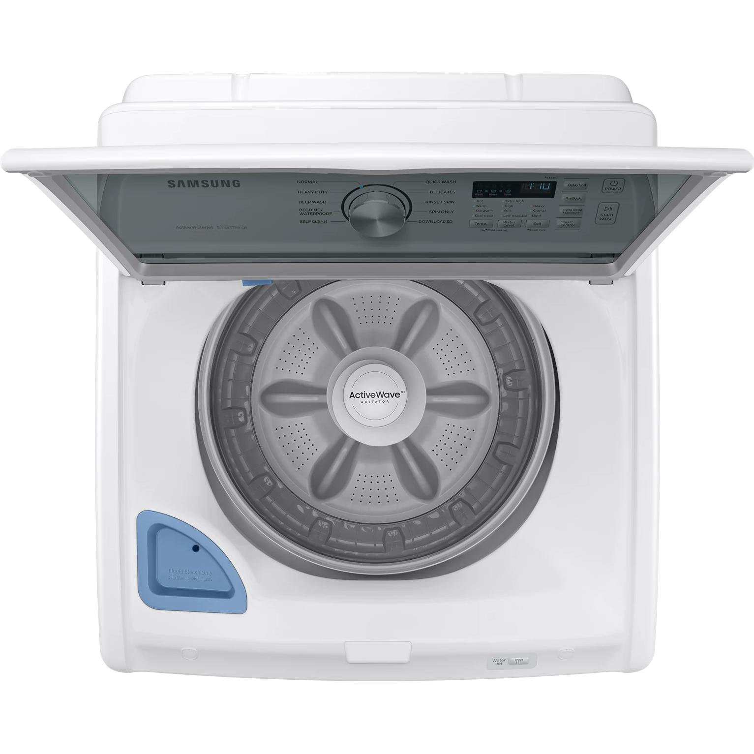 Samsung 5.3 cu. ft. Top Loading Washer with Smart Things Wi-Fi WA46CG3505AWA4 IMAGE 5