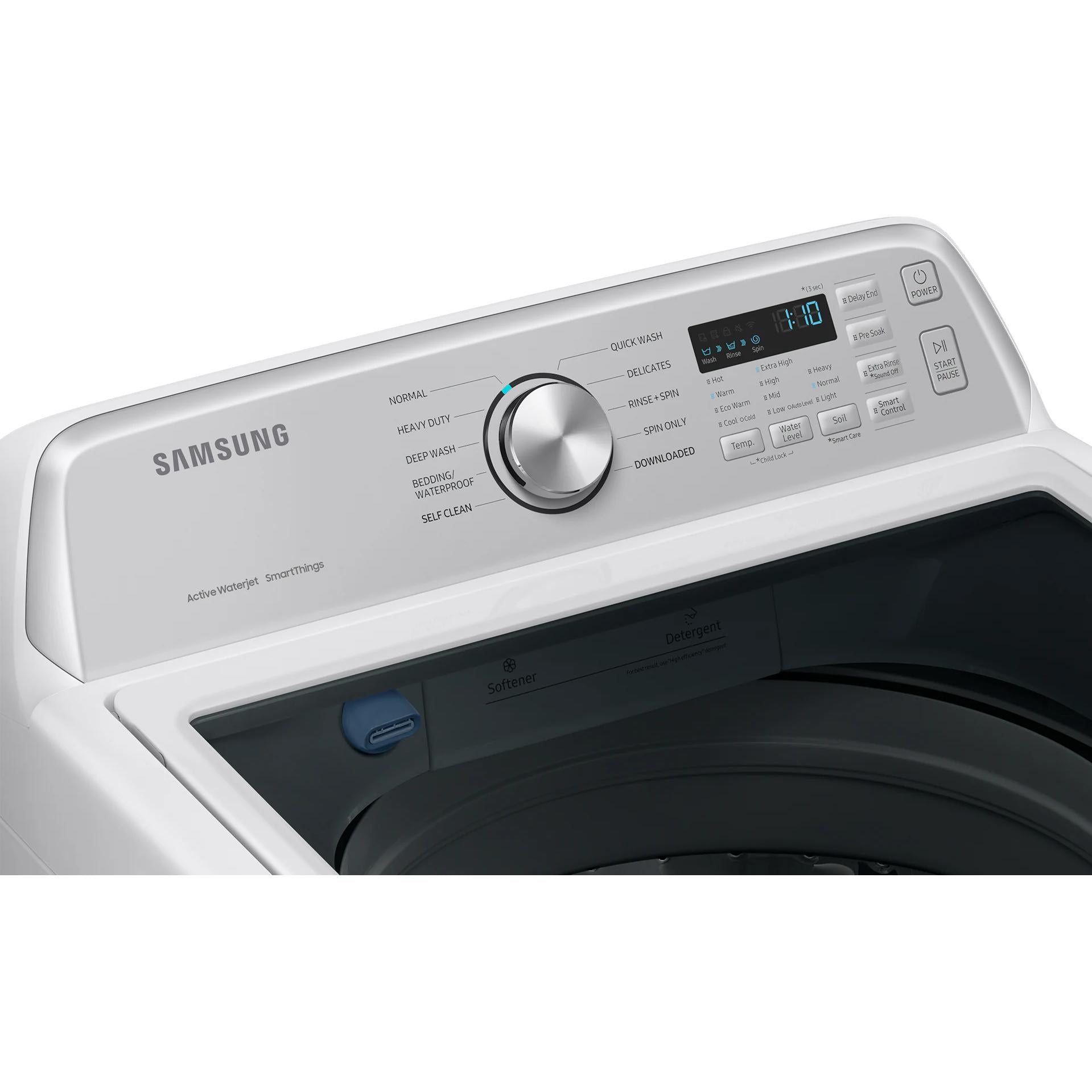 Samsung 5.3 cu. ft. Top Loading Washer with Smart Things Wi-Fi WA46CG3505AWA4 IMAGE 6