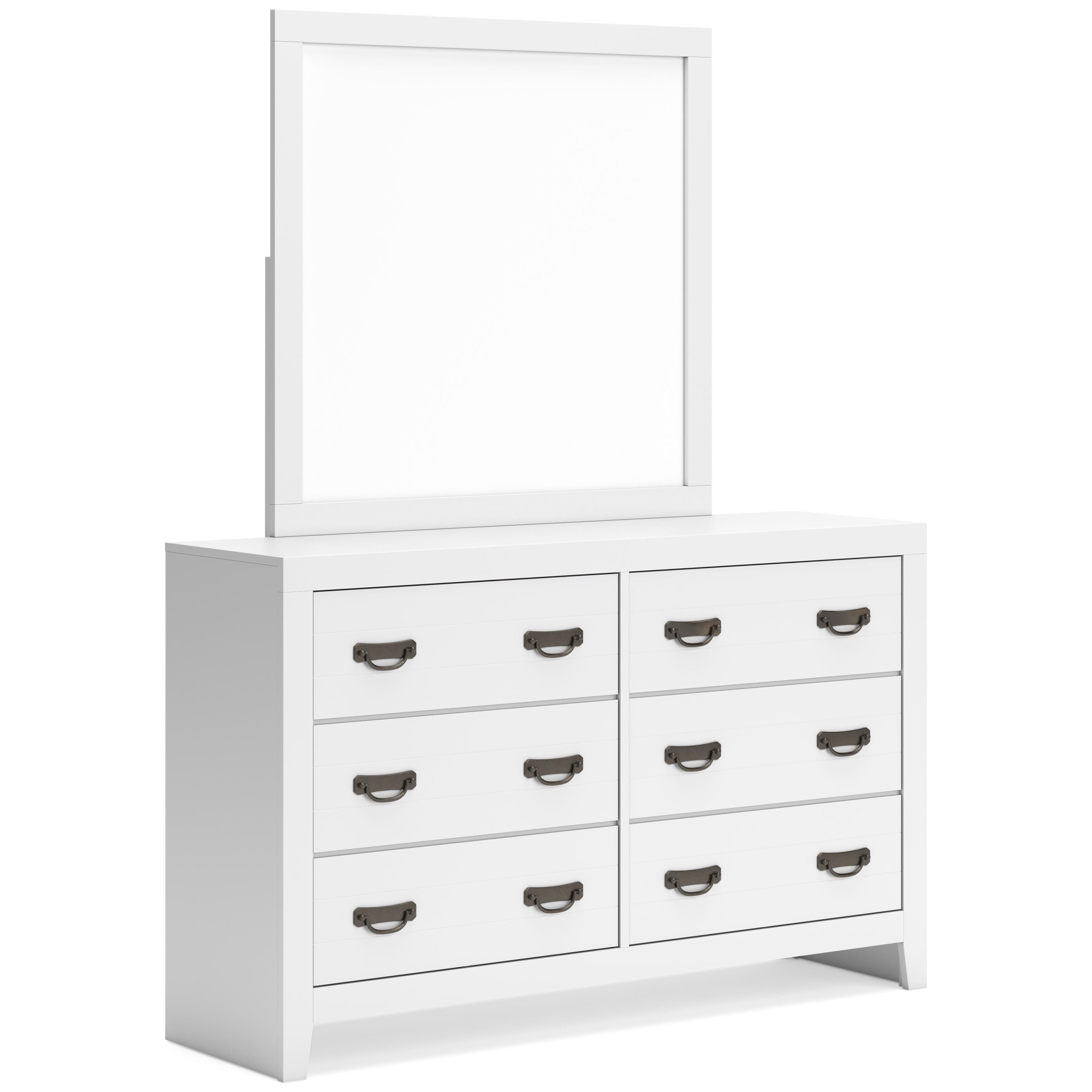Signature Design by Ashley Binterglen B427B1 Dresser and Mirror IMAGE 1