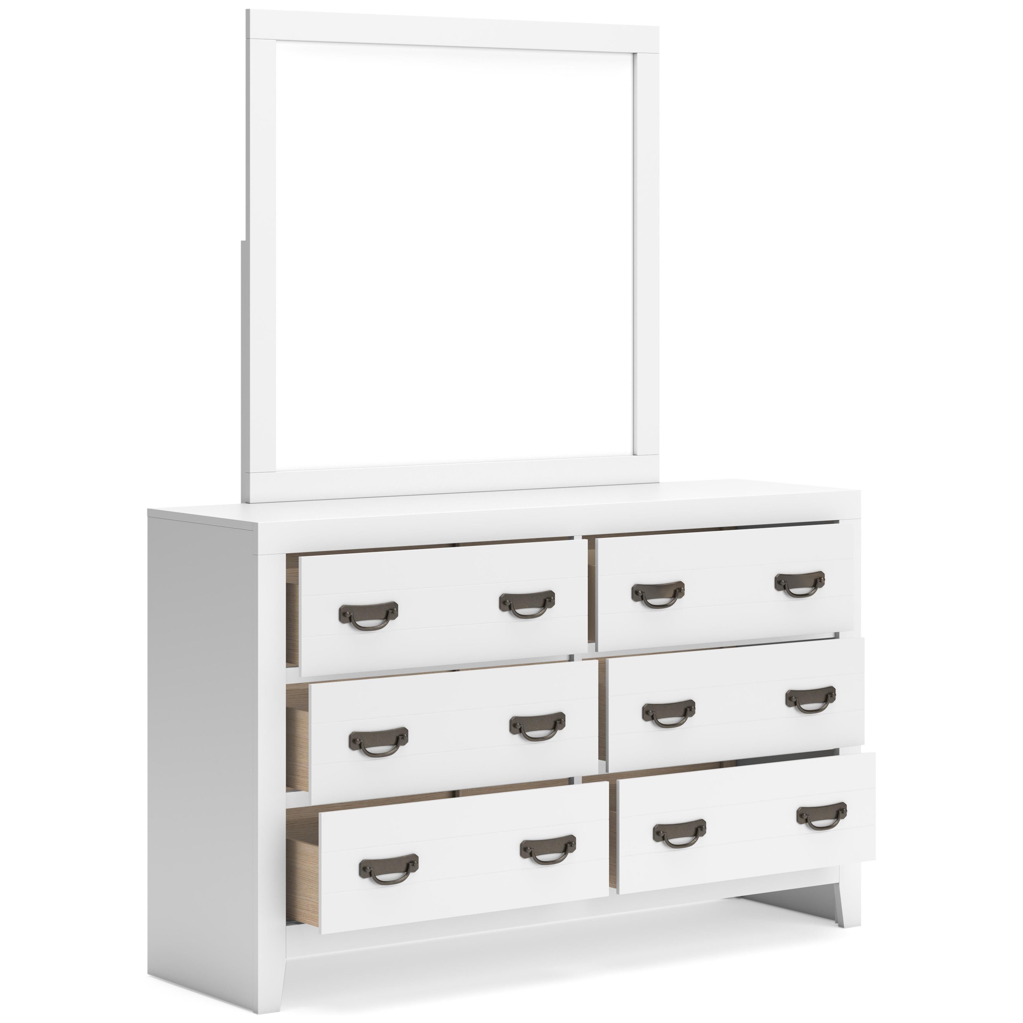 Signature Design by Ashley Binterglen B427B1 Dresser and Mirror IMAGE 2