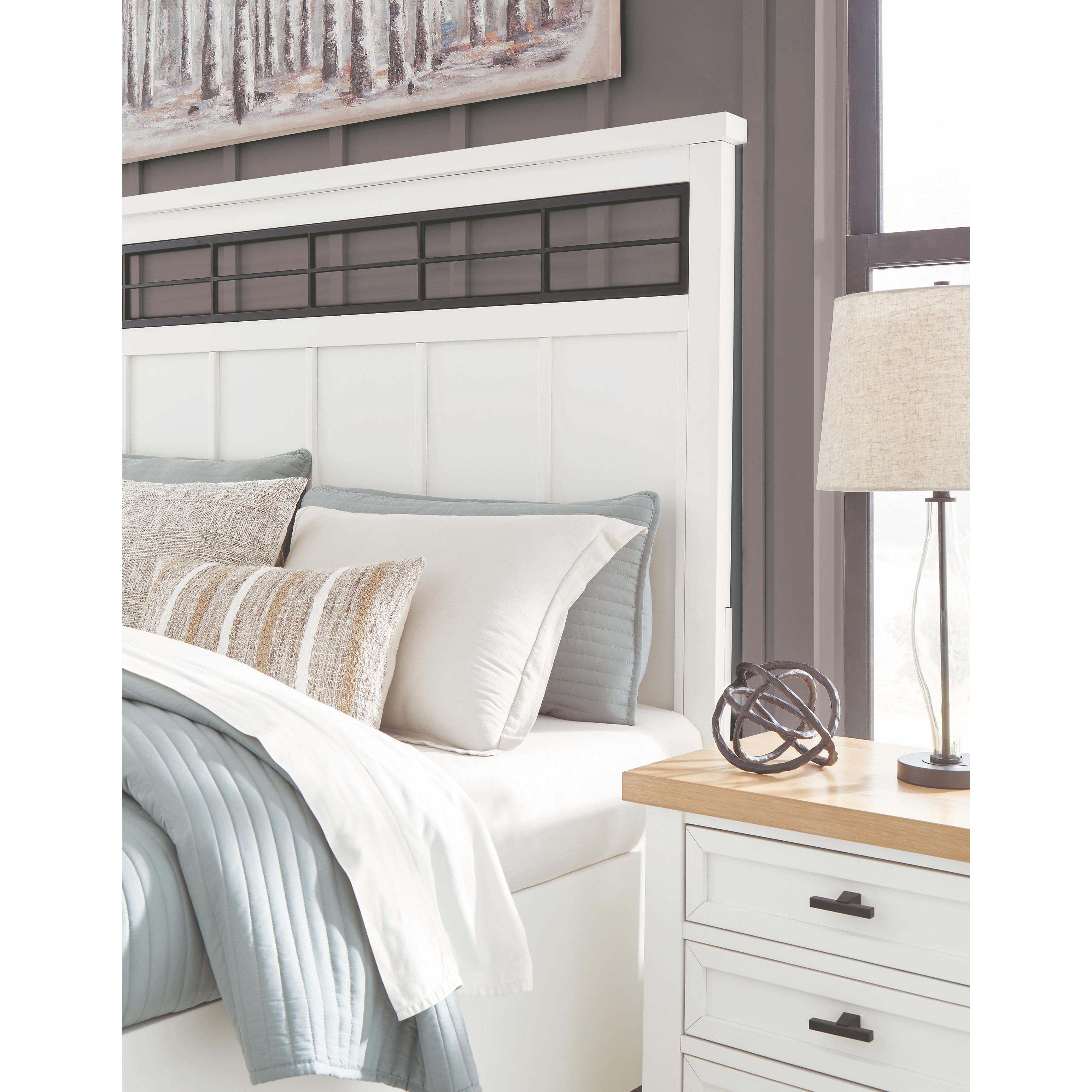 Benchcraft Ashbryn B844B2 Queen Panel Storage Bed IMAGE 7