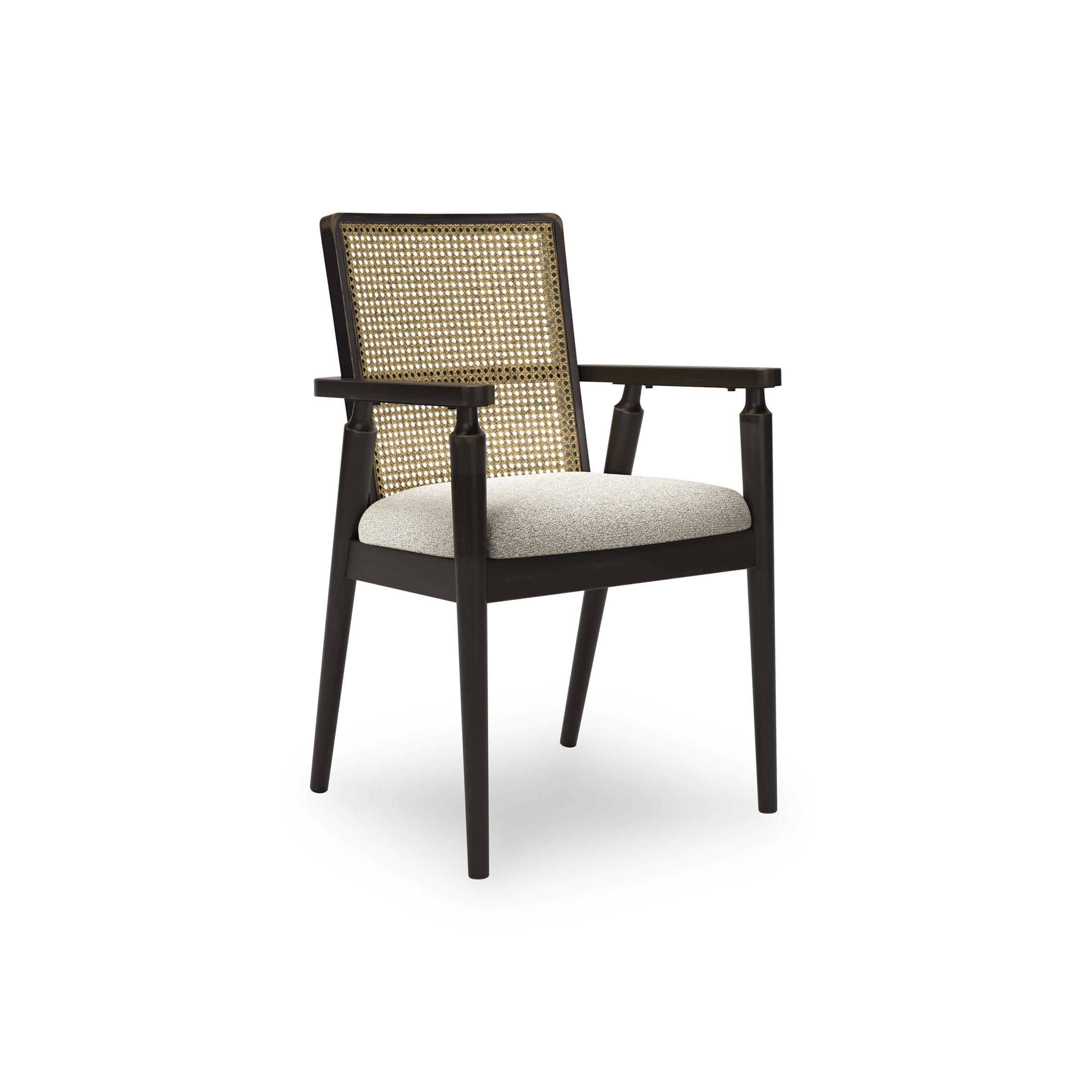 Signature Design by Ashley Galliden D841-02A Dining Upholstered Arm Chair IMAGE 1