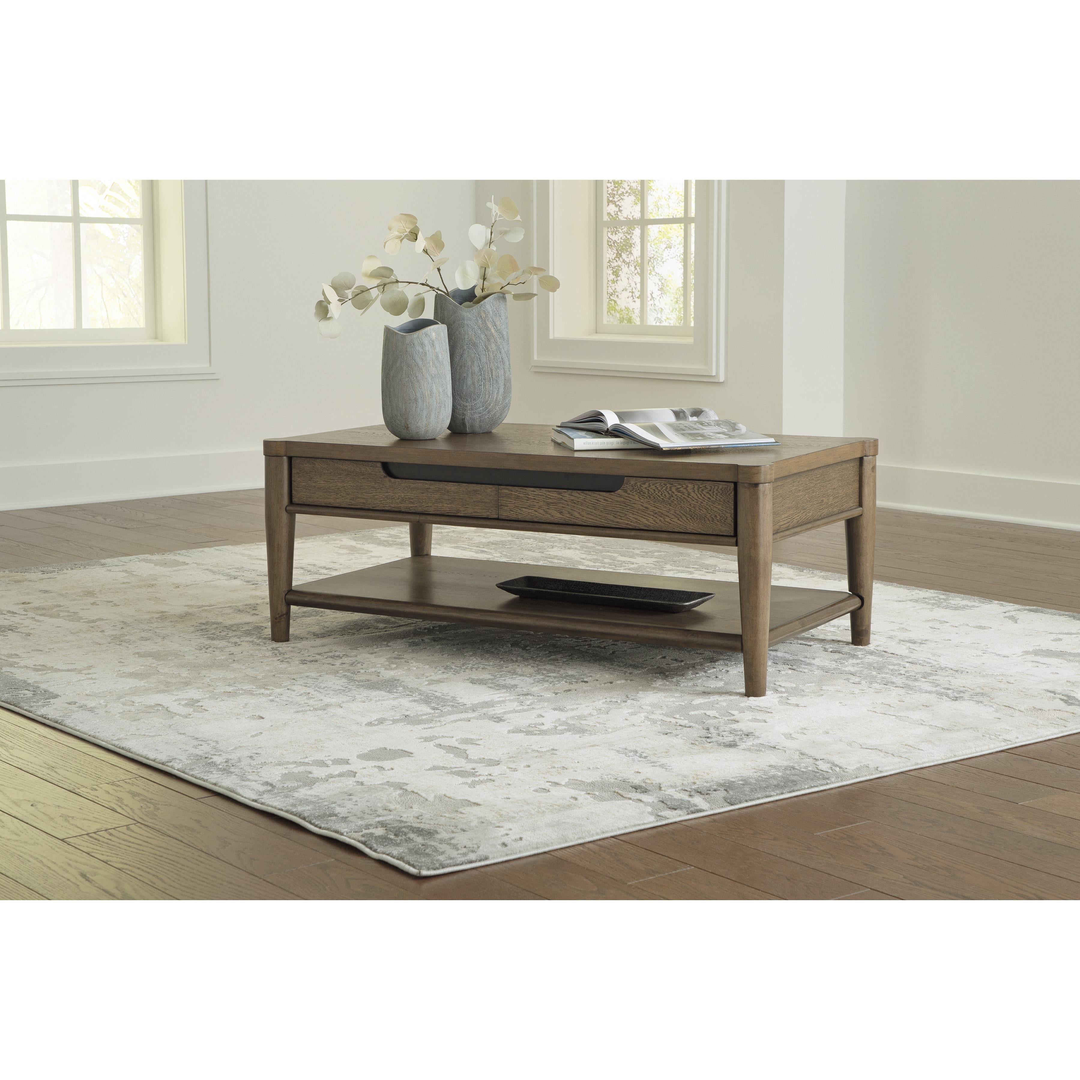 Signature Design by Ashley Roanhowe T769-1 Rectangular Cocktail Table IMAGE 5