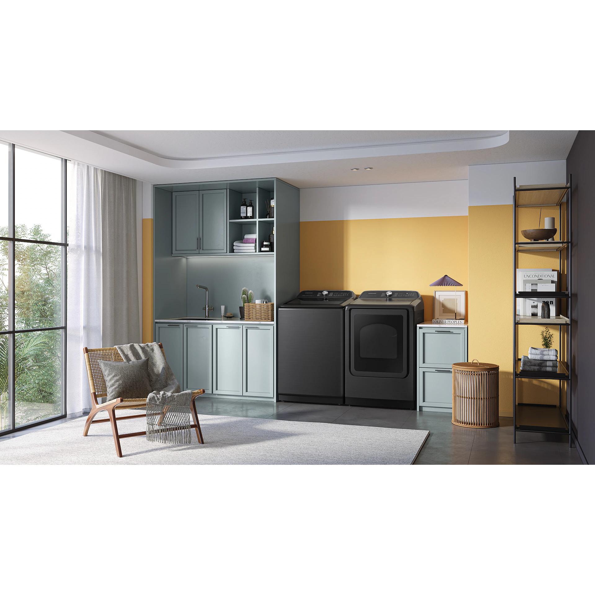Samsung 7.4 cu. ft. Smart Electric Dryer With Pet Care Dry DVE54CG7550VAC IMAGE 9