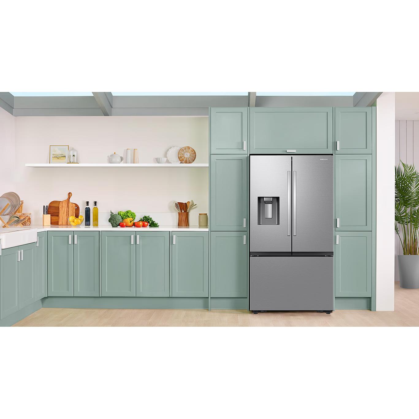 Samsung 36-inch, 31 cu. ft. French 3-Door Refrigerator with SmartThings Energy RF32CG5400SRAA IMAGE 13