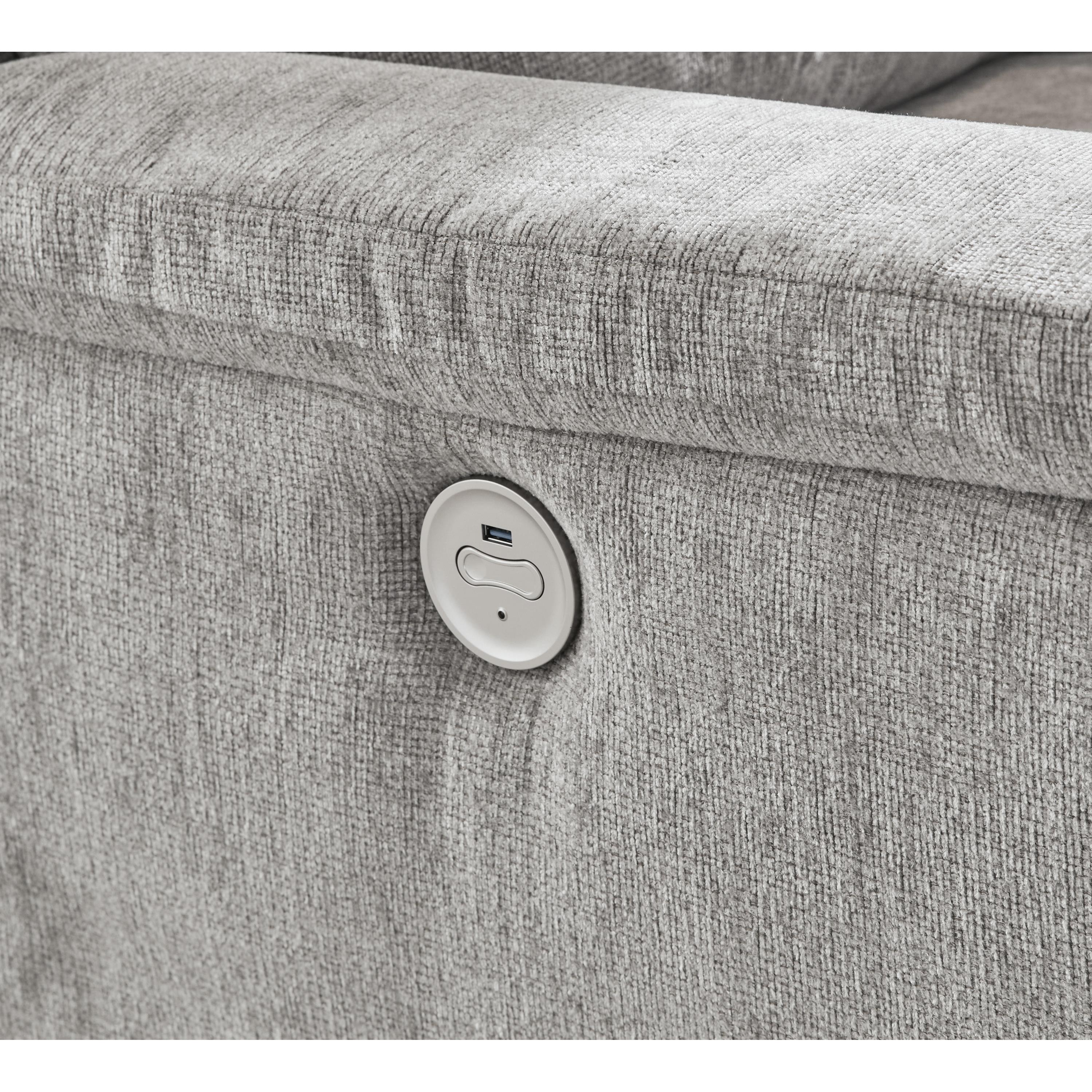 Signature Design by Ashley Barnsana 3320196 Double Reclining Power Loveseat with Console IMAGE 8