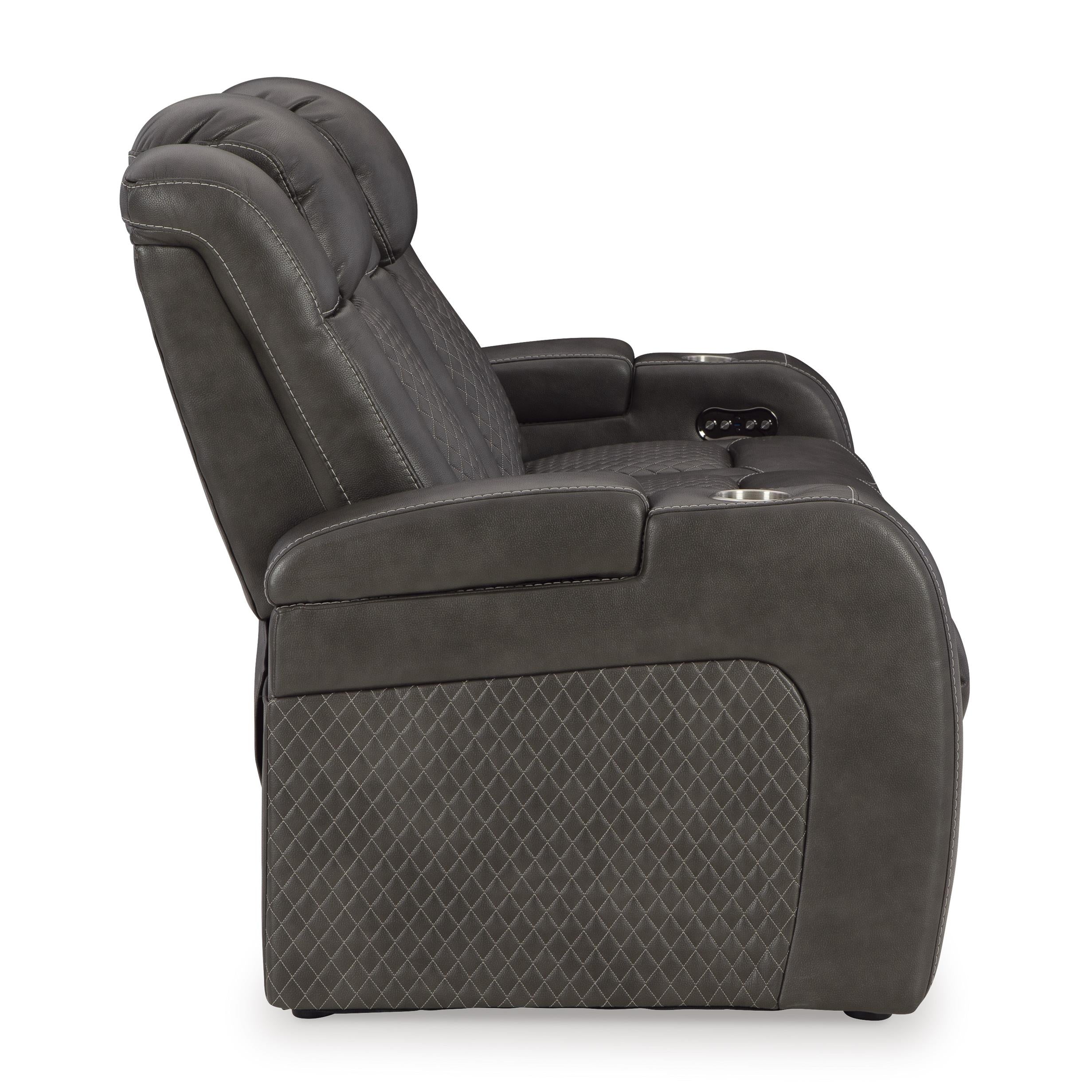 Signature Design by Ashley Fyne-Dyme 3660215 Power Reclining Sofa with Adjustable Headrest IMAGE 4