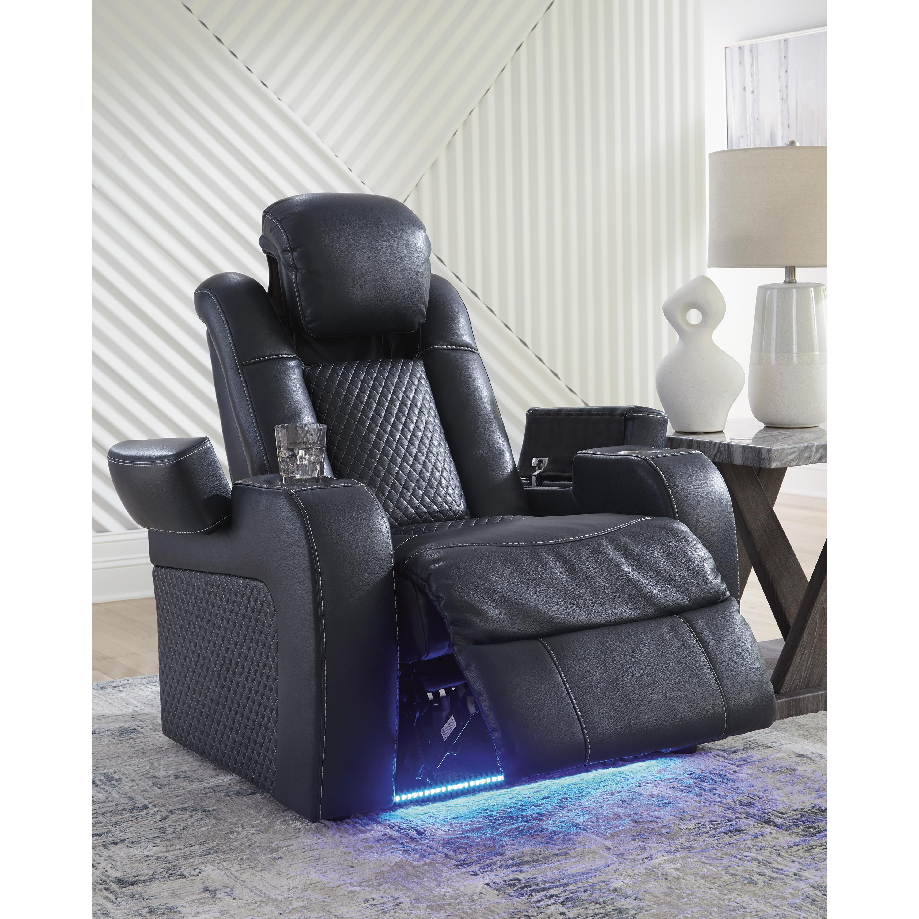 Signature Design by Ashley Fyne-Dyme 3660313 Power Recliner with Adjustable Headrest IMAGE 7