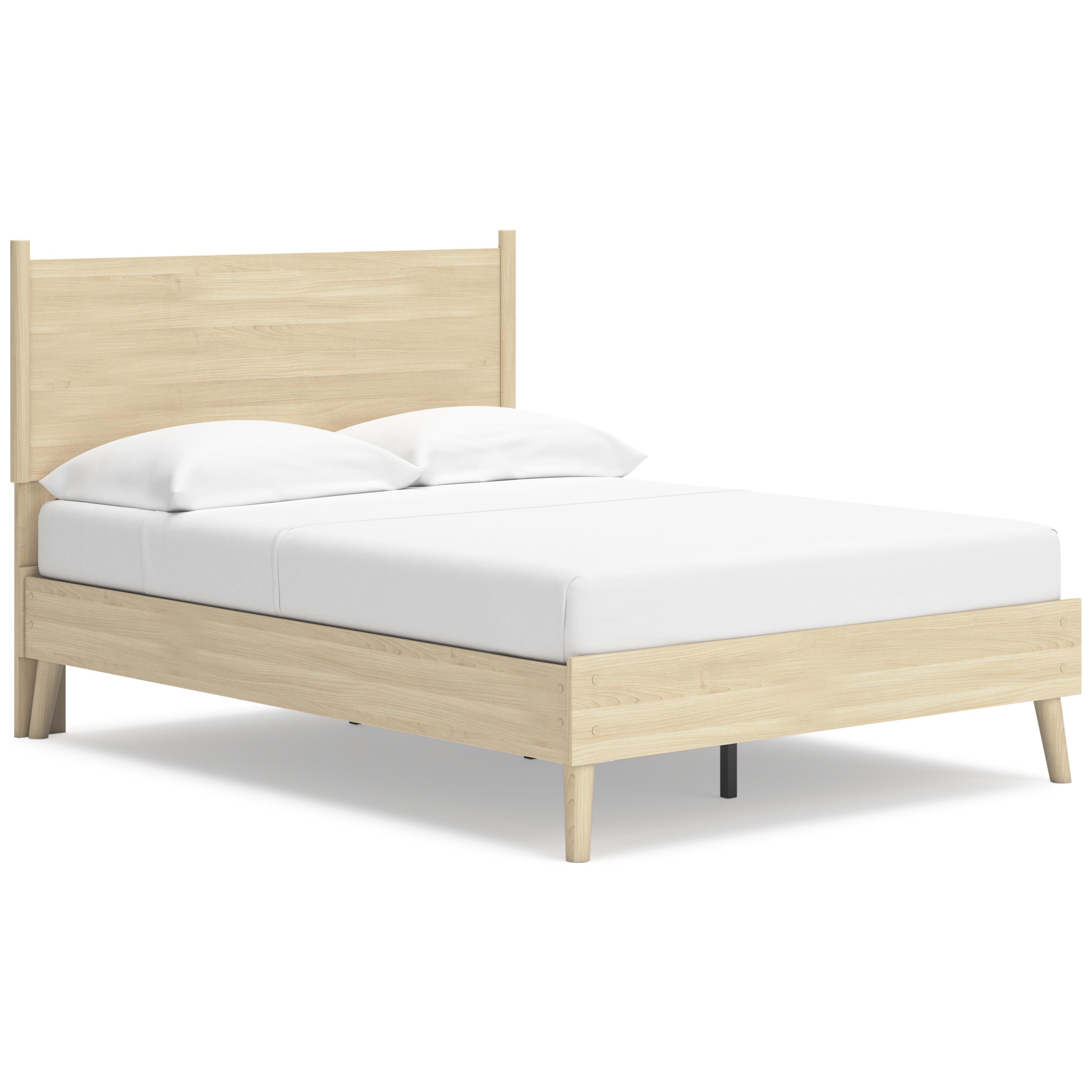 Signature Design by Ashley Cabinella EB2444B1 Full Platform Panel Bed IMAGE 1
