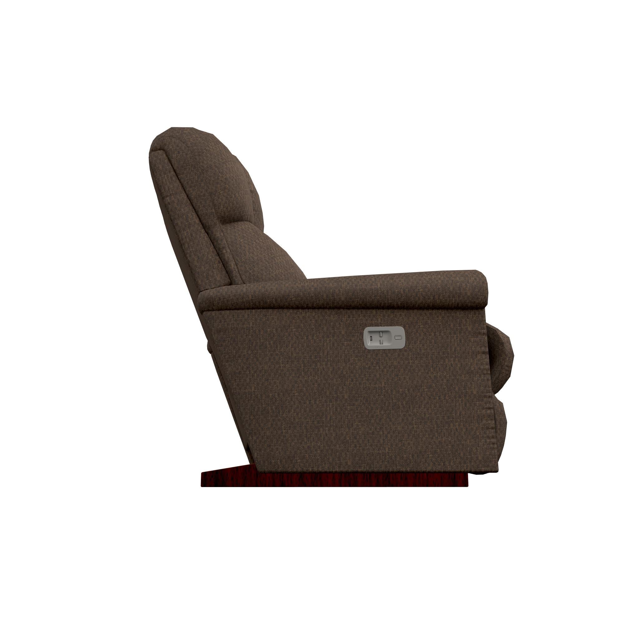 La-Z-Boy Pinnacle Power Rocking Recliner w/ Headrest - Espresso IMAGE 3