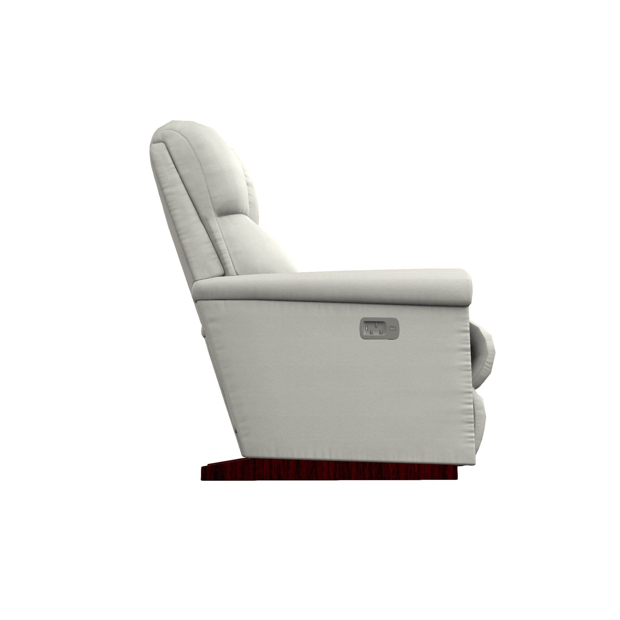 La-Z-Boy Pinnacle Power Rocking Recliner w/ Headrest & Lumbar - Shell IMAGE 3
