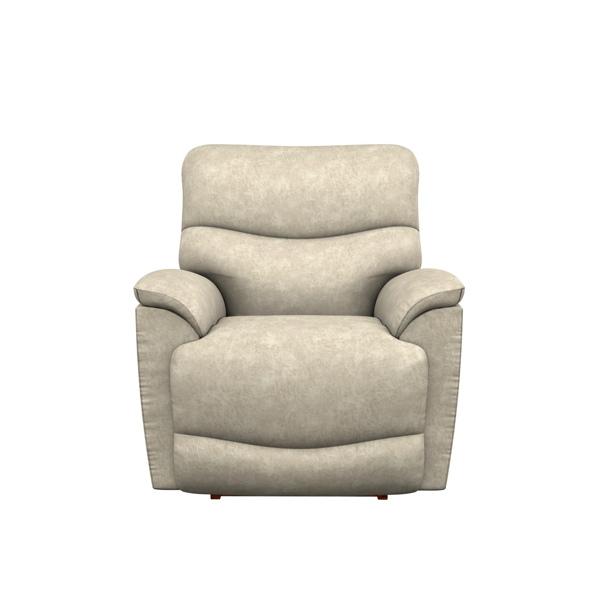 La-Z-Boy Trouper Power Rocking Recliner w/ Headrest & Lumbar - Stucco IMAGE 2
