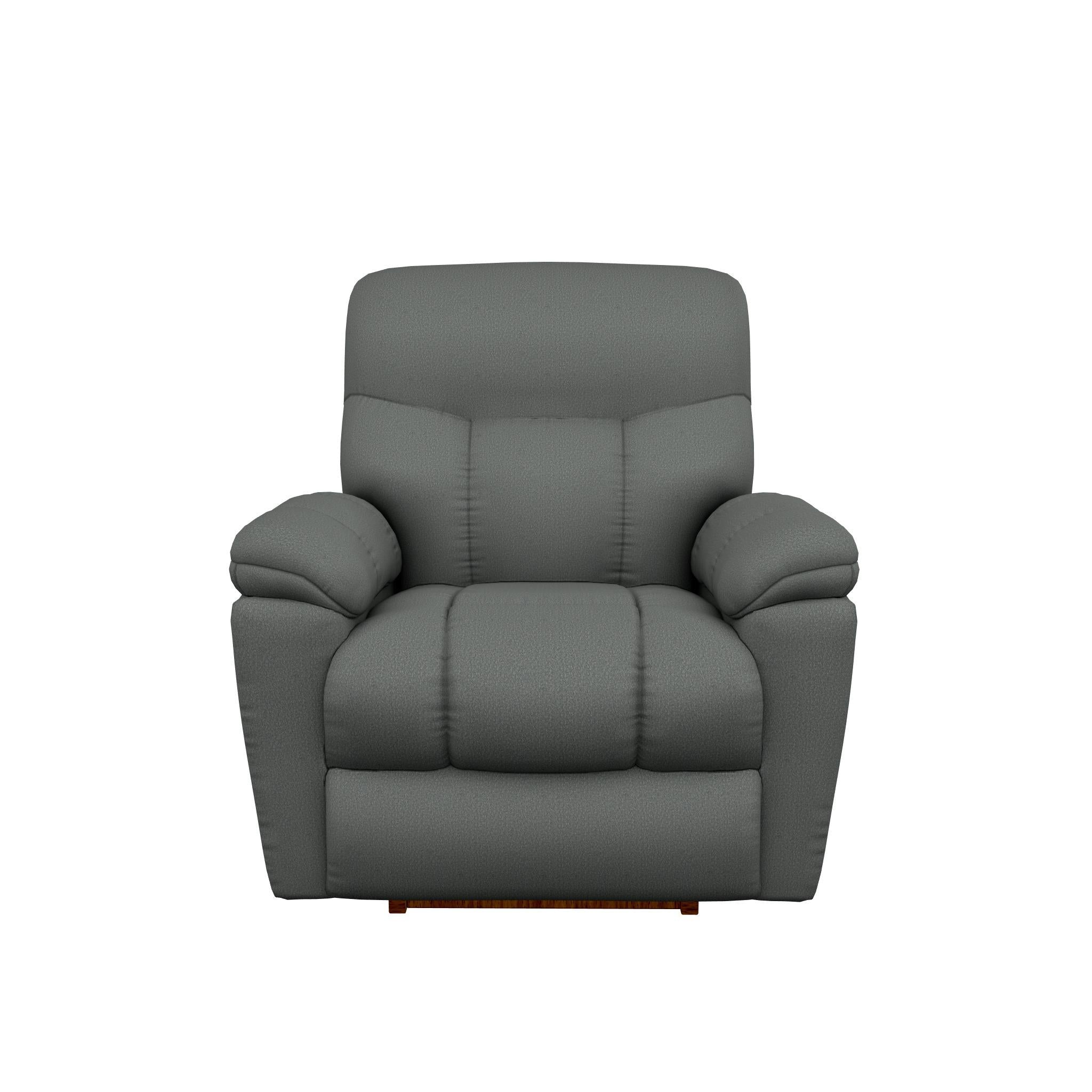 La-Z-Boy Morrison Power Rocking Recliner w/ Headrest & Lumbar - Indigo IMAGE 2