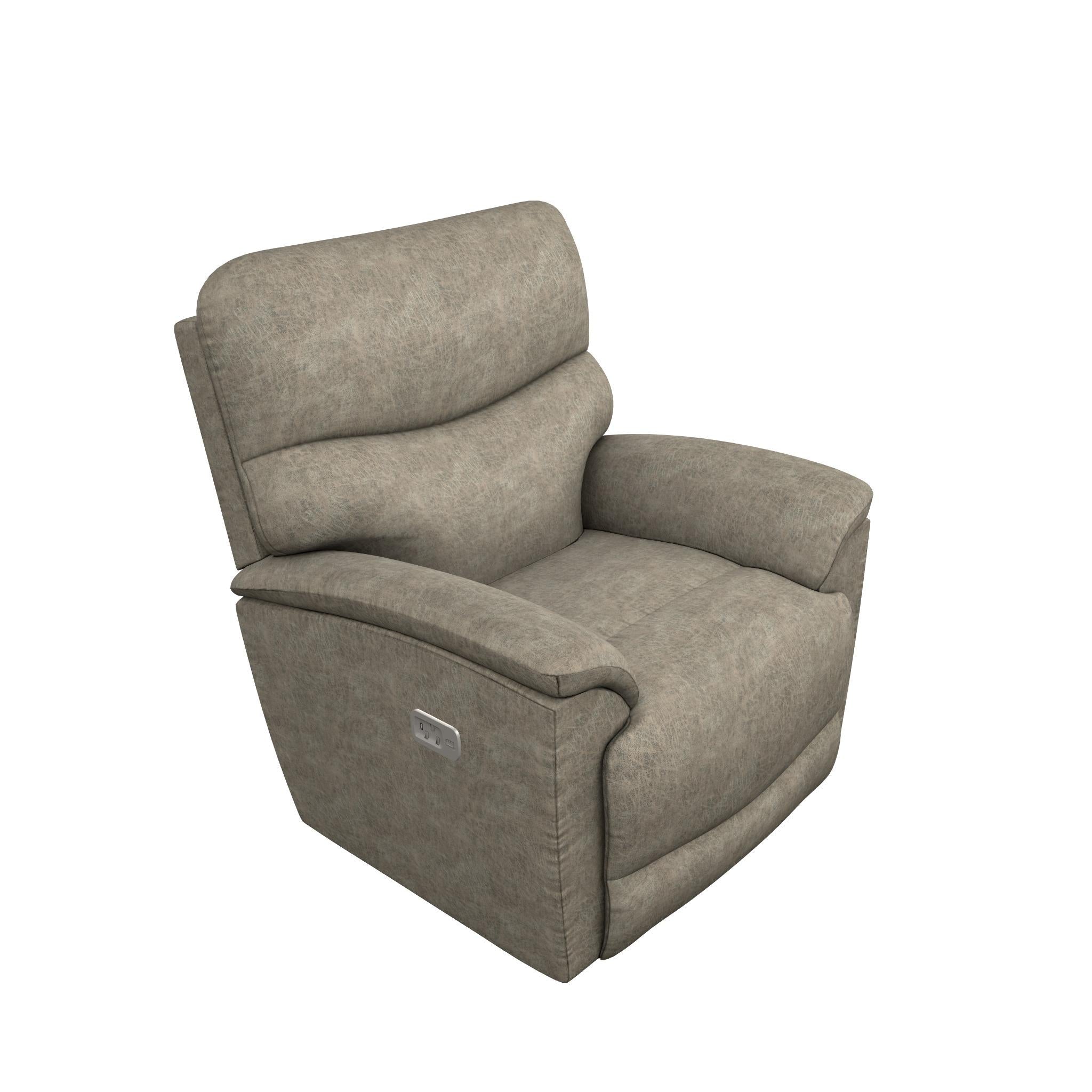 La-Z-Boy Trouper Power Wall Recliner w/ Headrest & Lumbar - Sable IMAGE 1