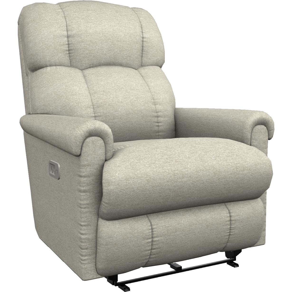 La-Z-Boy Pinnacle Power Wall Recliner w/ Headrest & Lumbar - Antique IMAGE 1