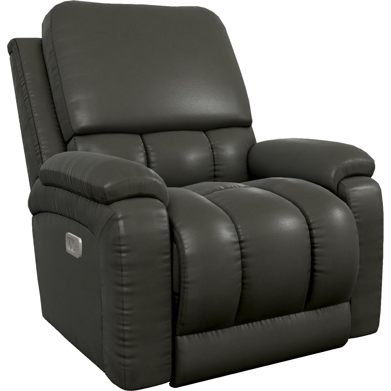 La-Z-Boy Greyson Power Wall Recliner with Headrest and Lumbar - Shitake IMAGE 1