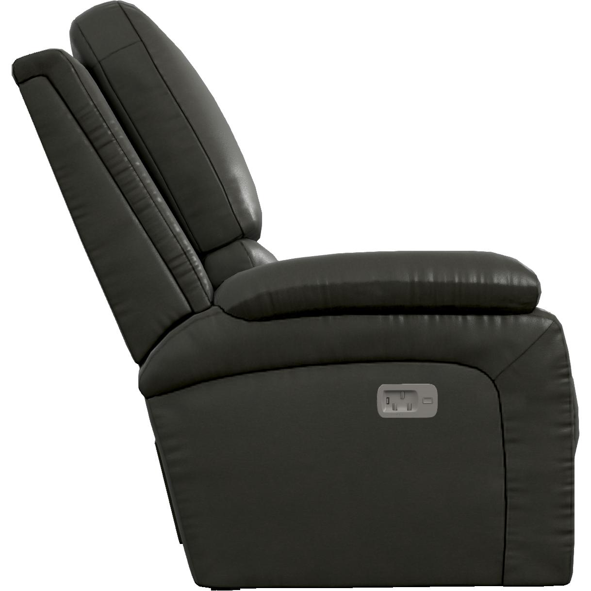 La-Z-Boy Greyson Power Wall Recliner with Headrest and Lumbar - Shitake IMAGE 3