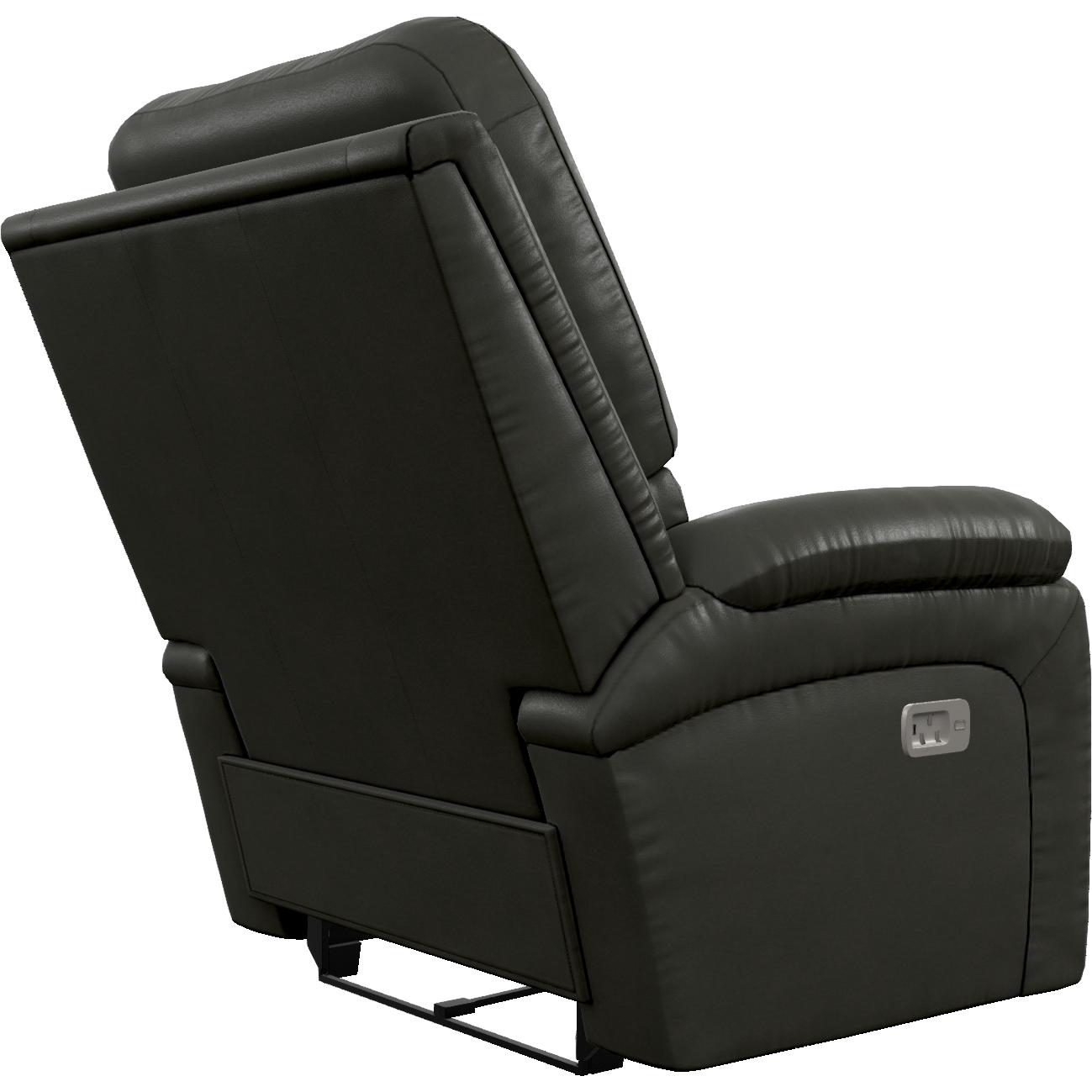 La-Z-Boy Greyson Power Wall Recliner with Headrest and Lumbar - Shitake IMAGE 4