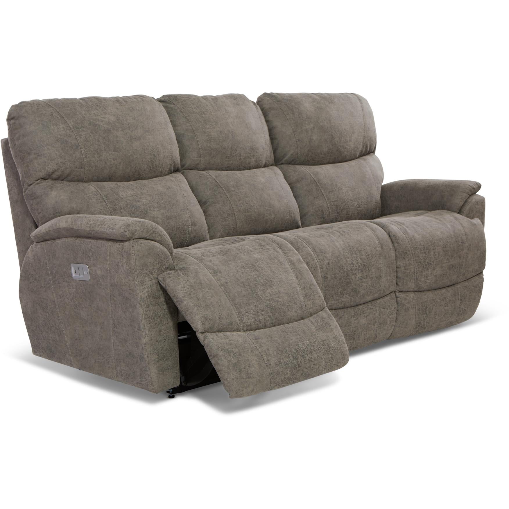 La-Z-Boy Trouper Power Reclining Sofa w/ Headrest - Sable IMAGE 6