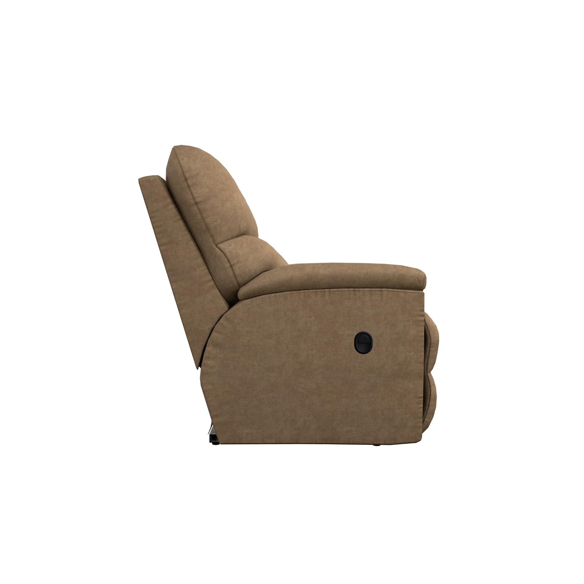 La-Z-Boy Trouper Reclining Loveseat - Camel IMAGE 3