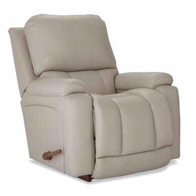 La-Z-Boy Greyson Rocking Recliner - Ice IMAGE 1