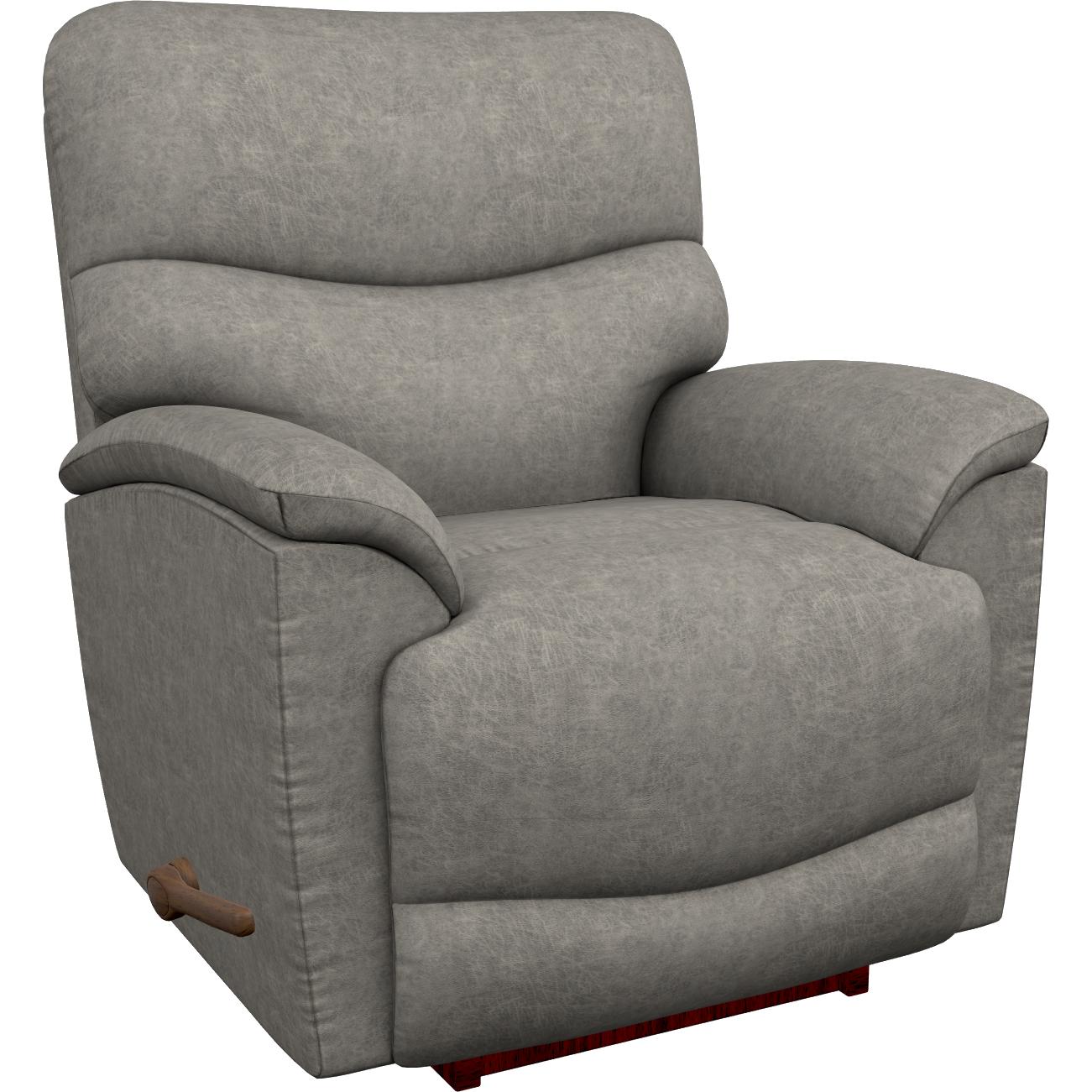 La-Z-Boy Trouper Rocking Recliner - Charcoal IMAGE 1