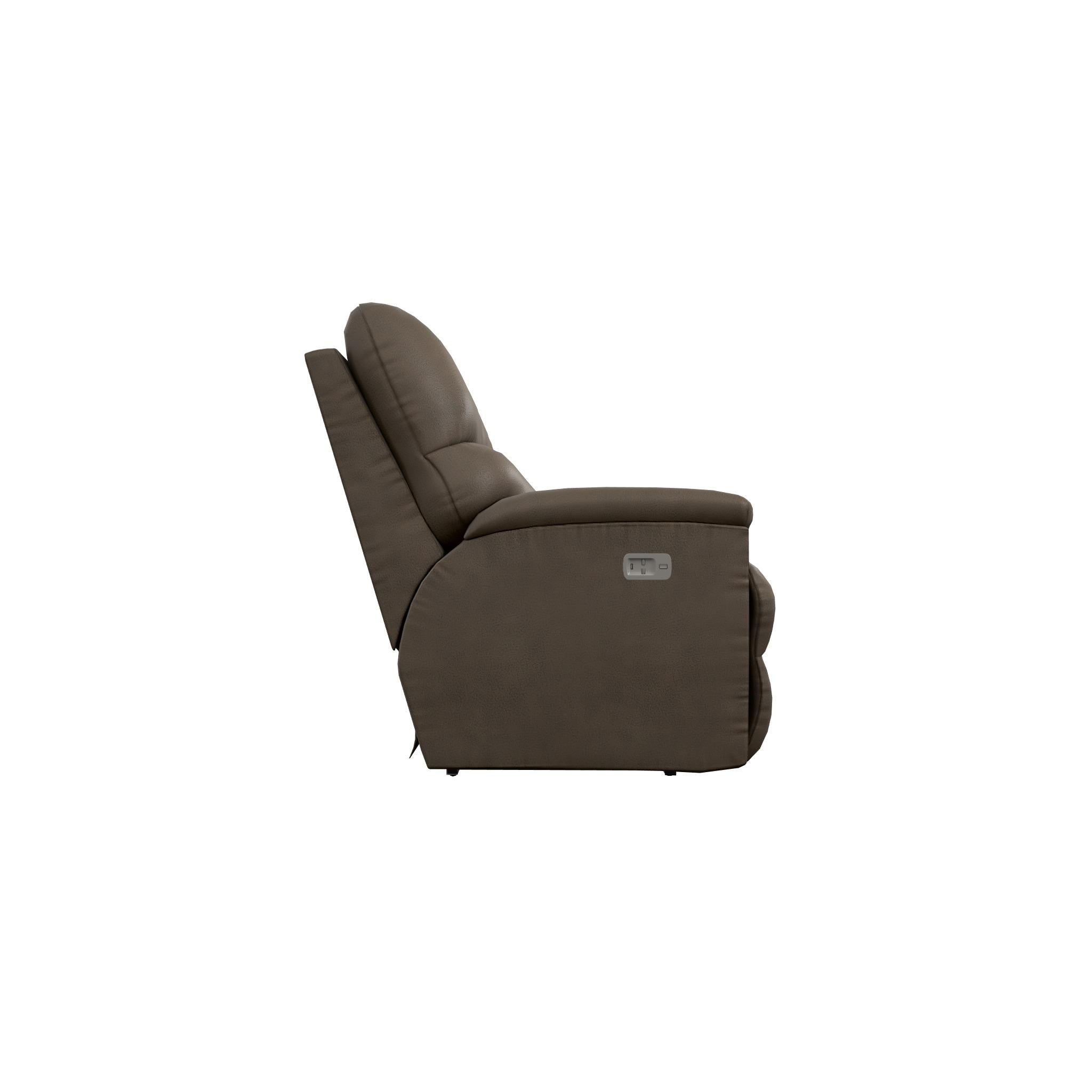 La-Z-Boy Trouper Power Reclining Sofa w/ Headrest - Mink IMAGE 3
