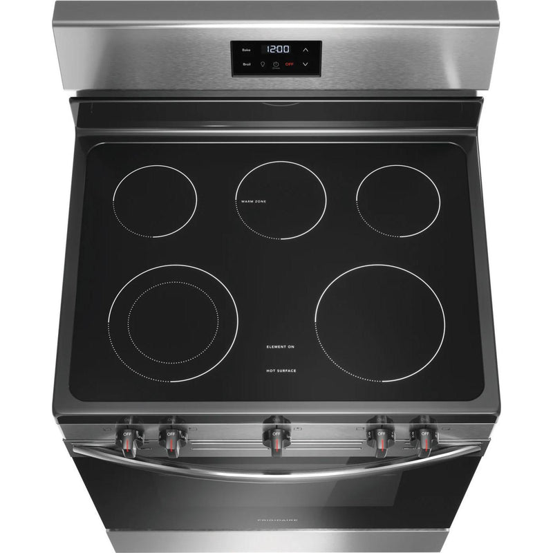 Frigidaire 30-inch Freestanding Electric Range with Even Baking Technology FCRE305CBS IMAGE 4
