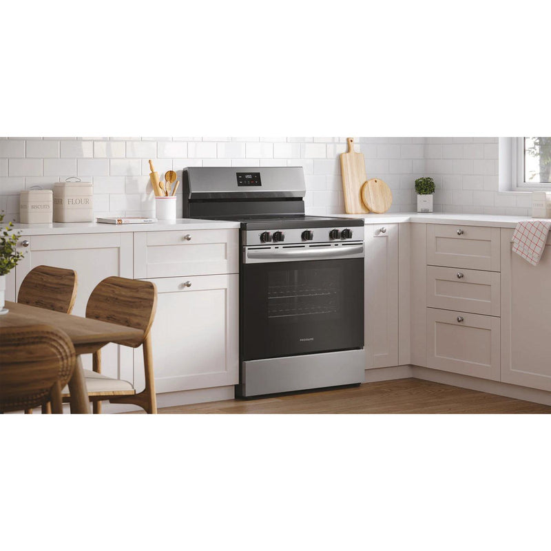 Frigidaire 30-inch Freestanding Electric Range with Even Baking Technology FCRE305CBS IMAGE 8