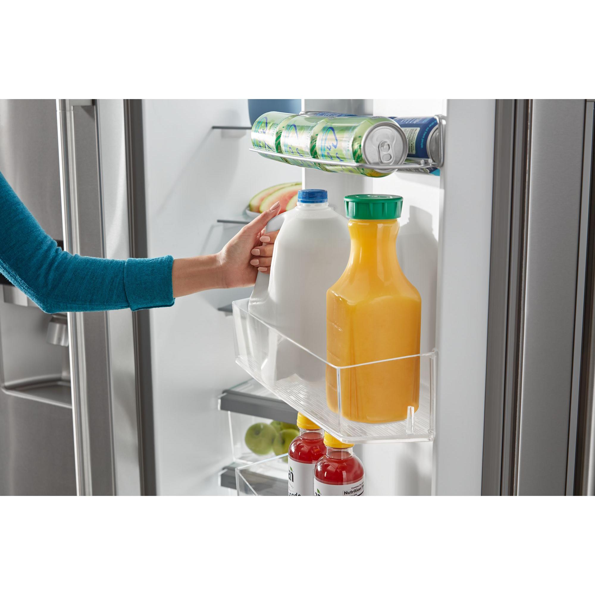 Maytag 36 in. 25 cu. ft. Side-by-Side Refrigerator MRSF4036PW IMAGE 5