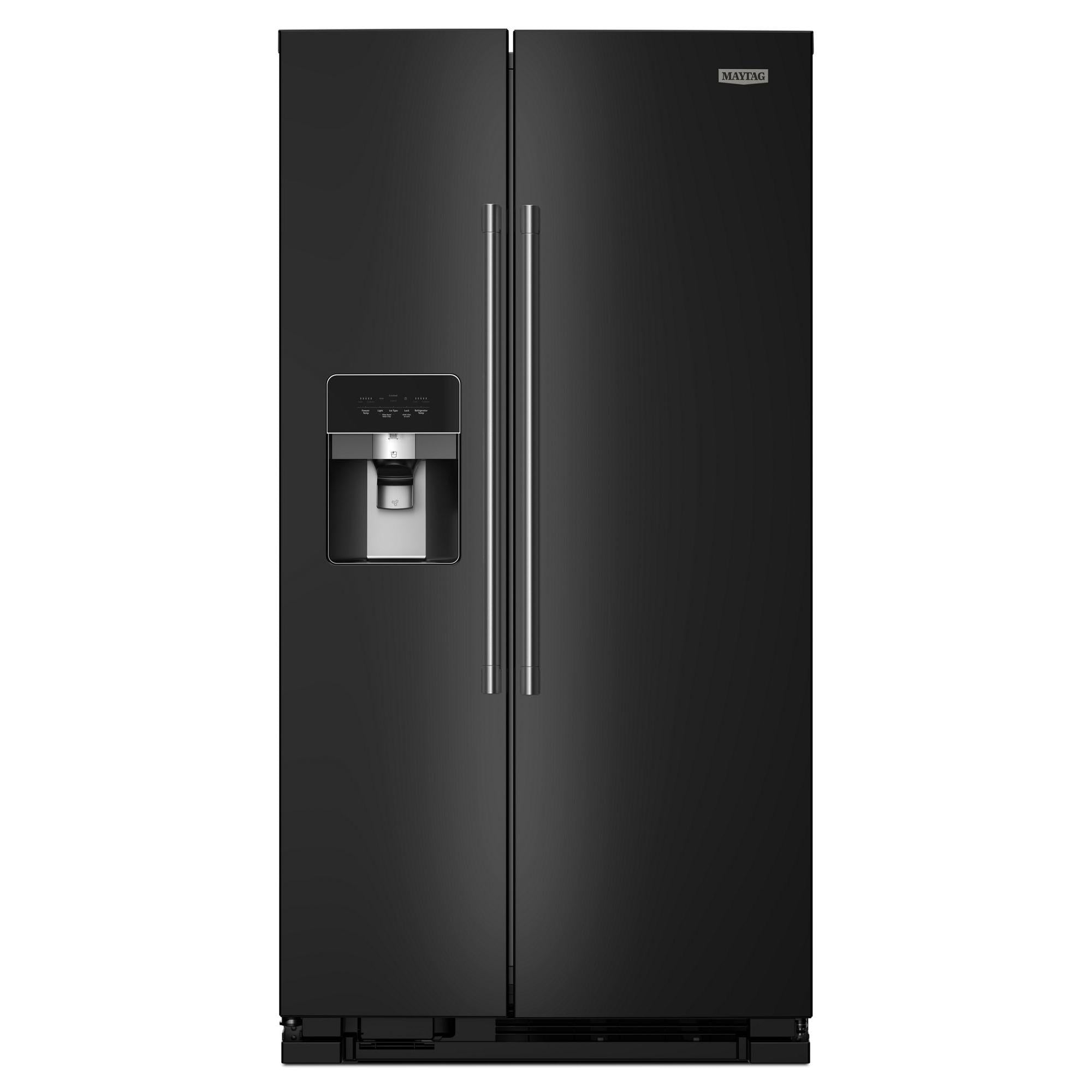 Maytag 36 in. 25 cu. ft. Side-by-Side Refrigerator MRSF4036PB IMAGE 1