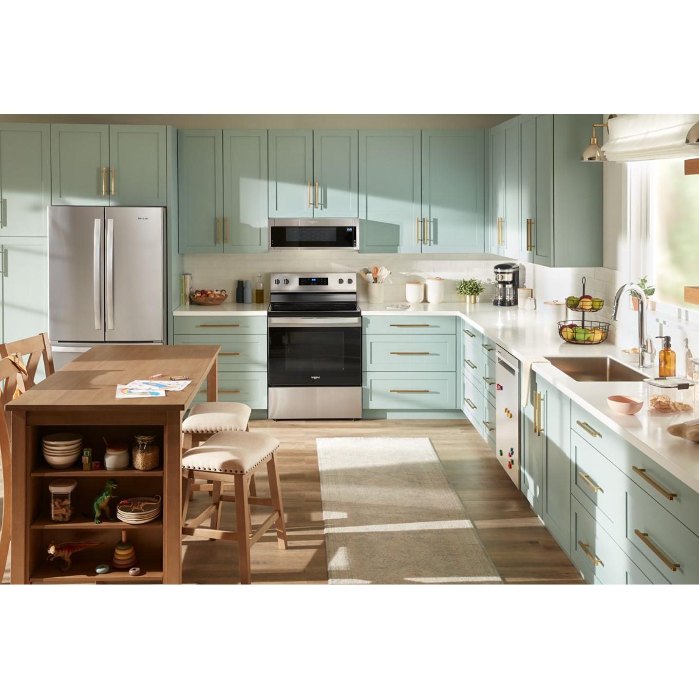 Whirlpool 30-inch Freestanding Electric Range YWFES3530RS IMAGE 12