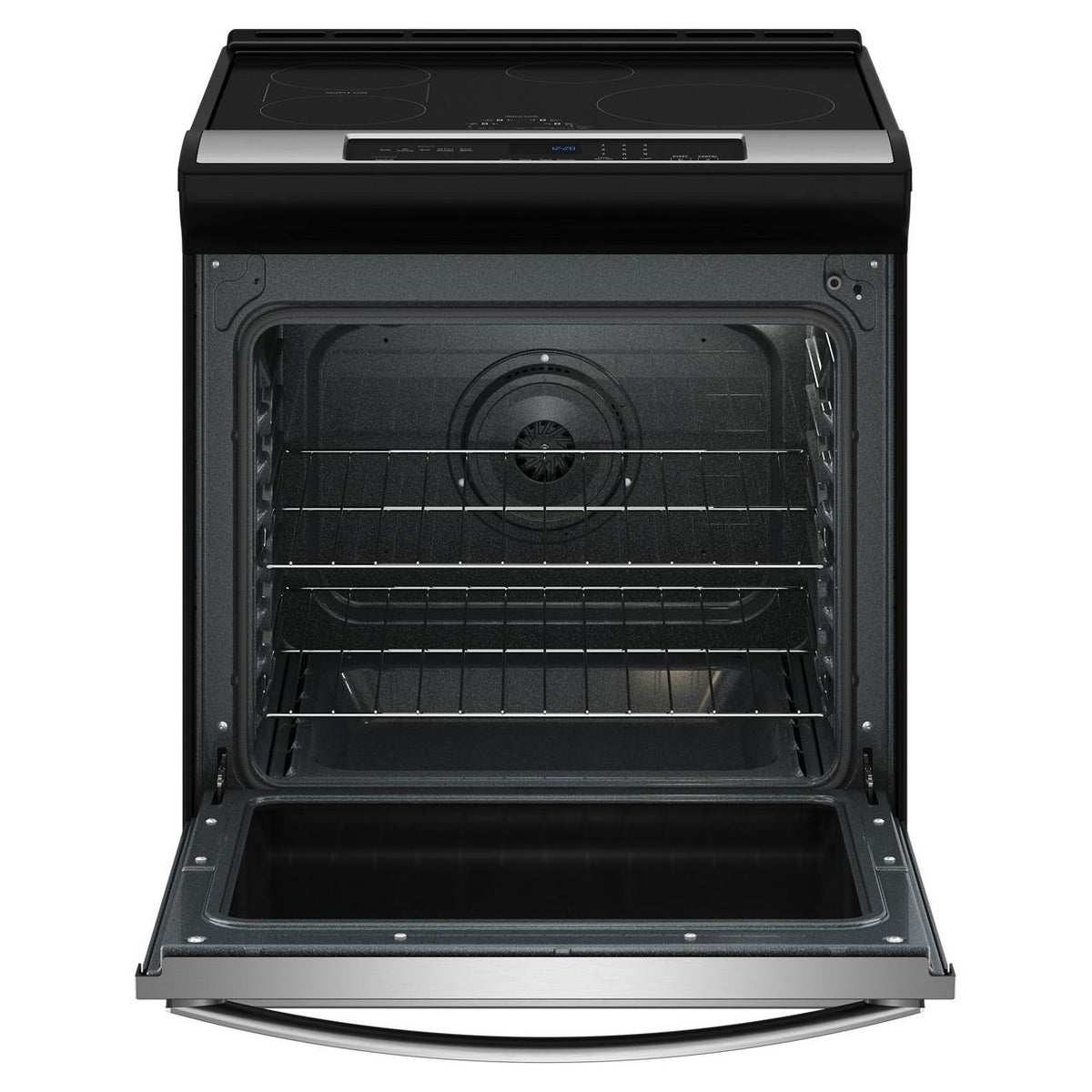 Whirlpool 30-inch Freestanding Induction Range with Convection Technology WSIS5030RZ IMAGE 2