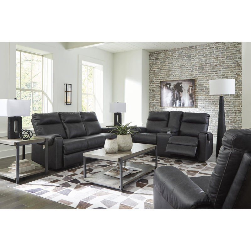 Signature Design by Ashley Axtellton Power Leather Look Recliner 3410598C IMAGE 9