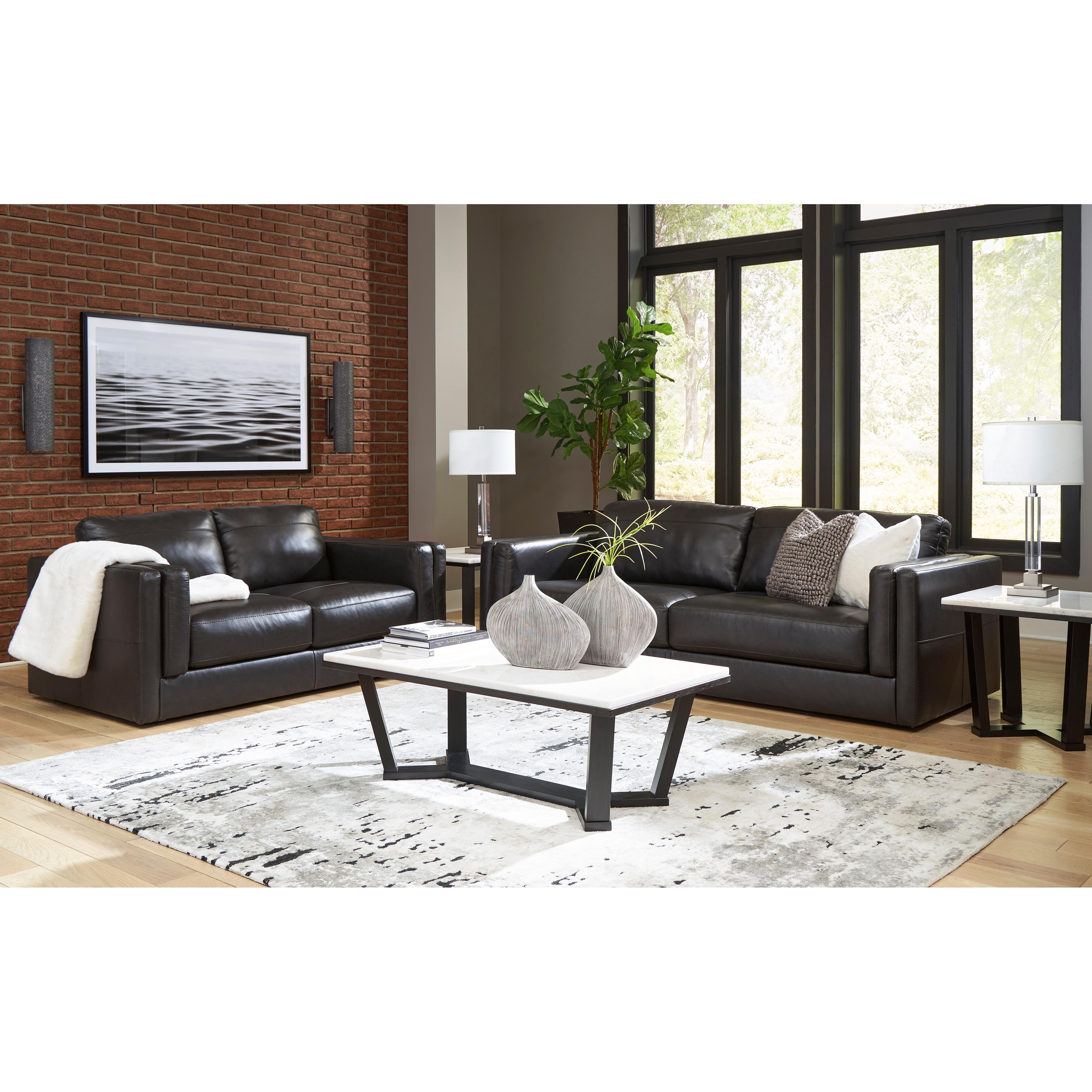 Signature Design by Ashley Amiata 5740535C Loveseat IMAGE 9