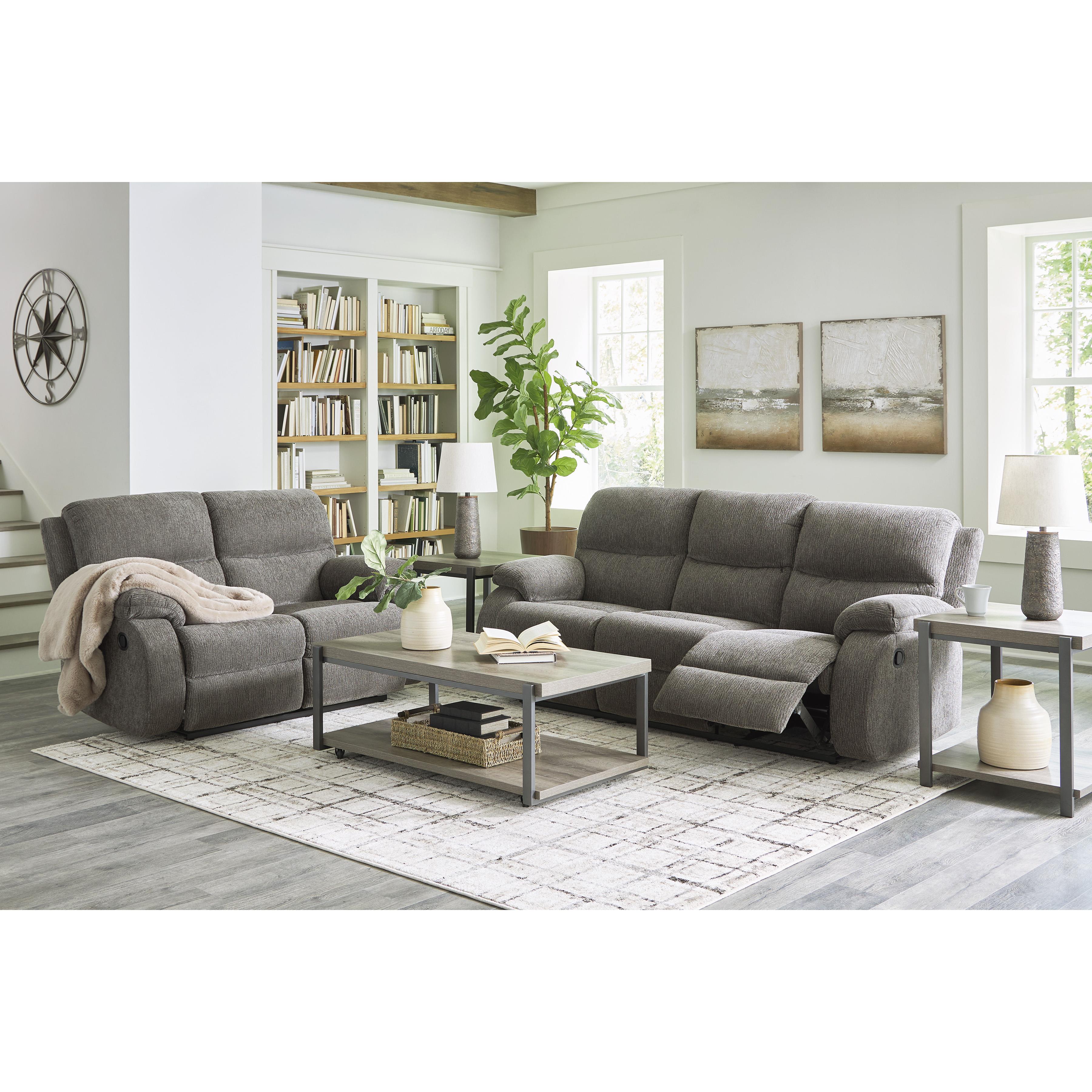 Signature Design by Ashley Scranto 6650286C Reclining Loveseat IMAGE 9