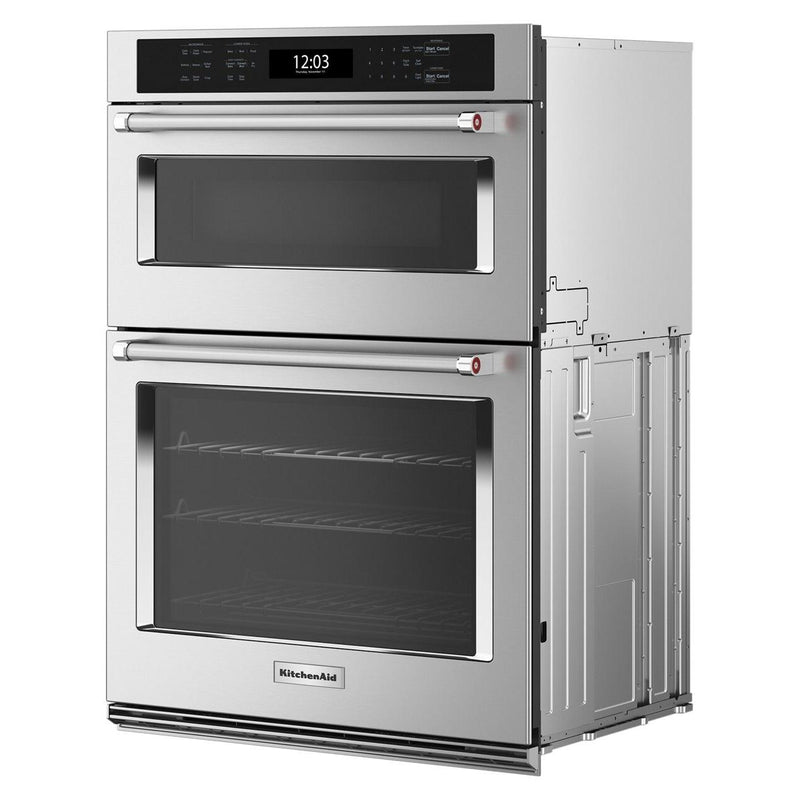 KitchenAid 30-inch, 6.4 cu. ft. Built-in Combination Wall Oven with Microwave with Air Fry KOEC530PPS IMAGE 5
