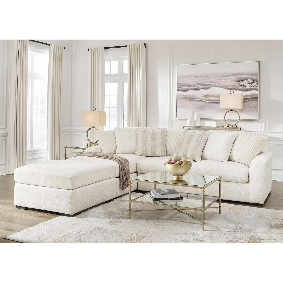 Signature Design by Ashley Chessington 61904S1 2 pc Sectional with Chaise IMAGE 4