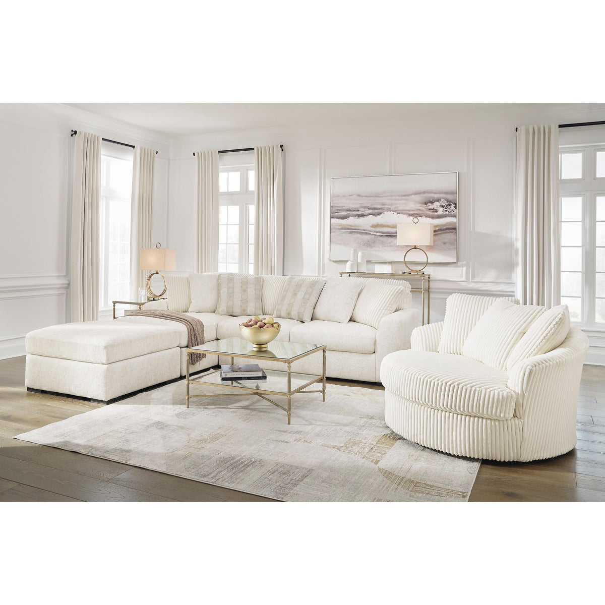 Signature Design by Ashley Chessington 61904S1 2 pc Sectional with Chaise IMAGE 5