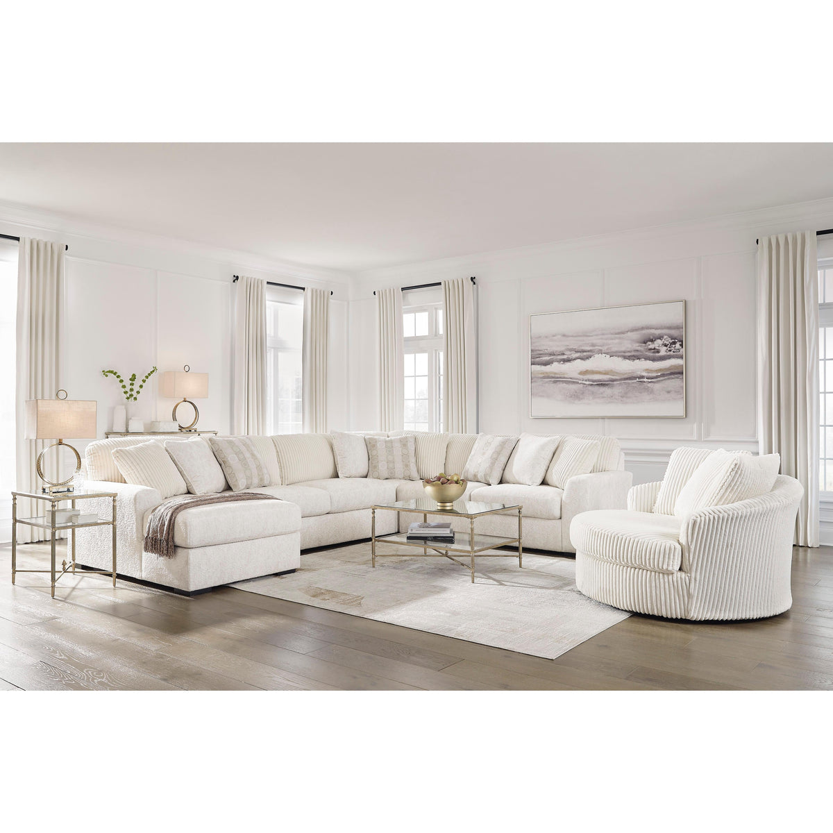 Signature Design by Ashley Chessington 61904S3 4 pc Sectional with Chaise IMAGE 5