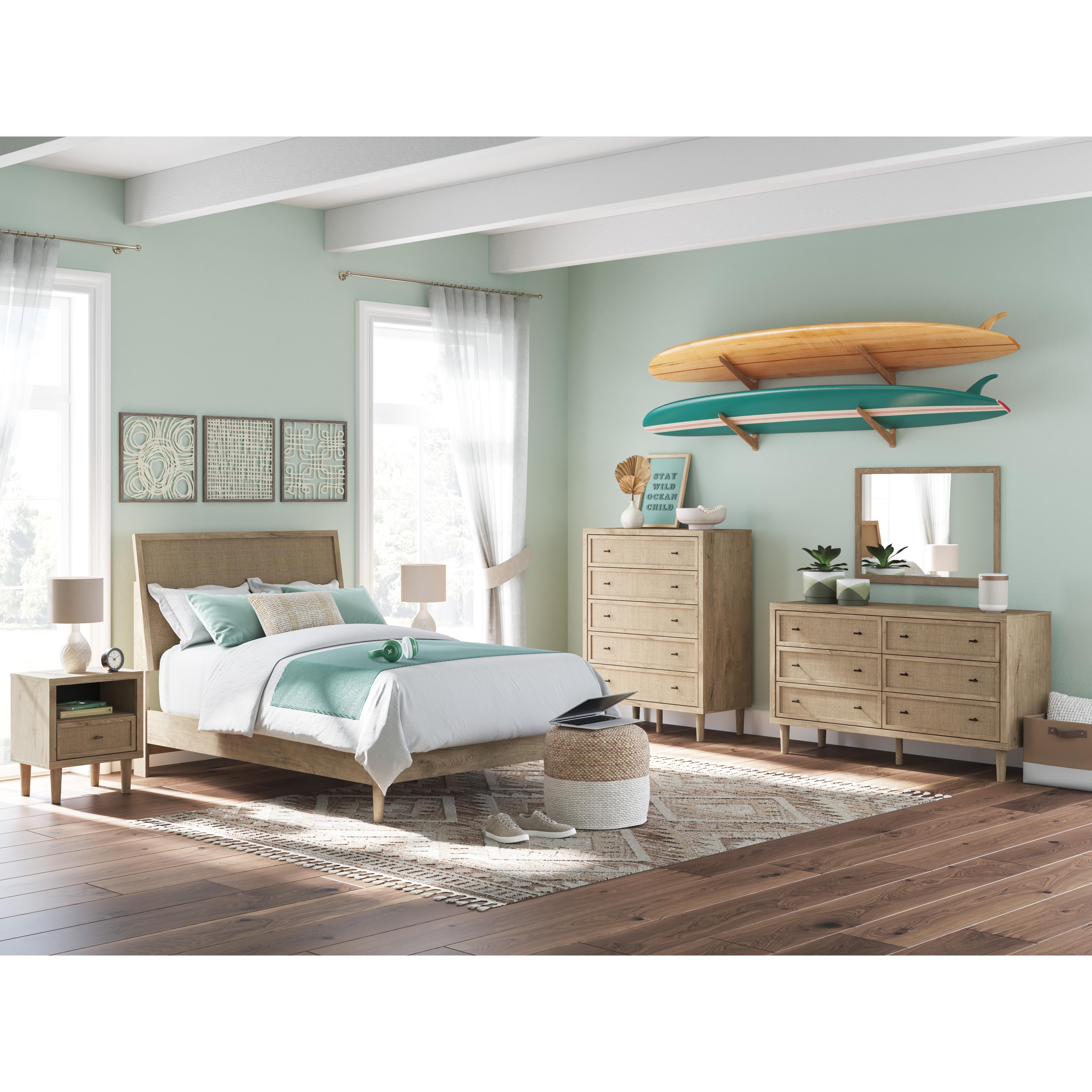 Signature Design by Ashley Cielden B1199-345 Five Drawer Wide Chest IMAGE 10