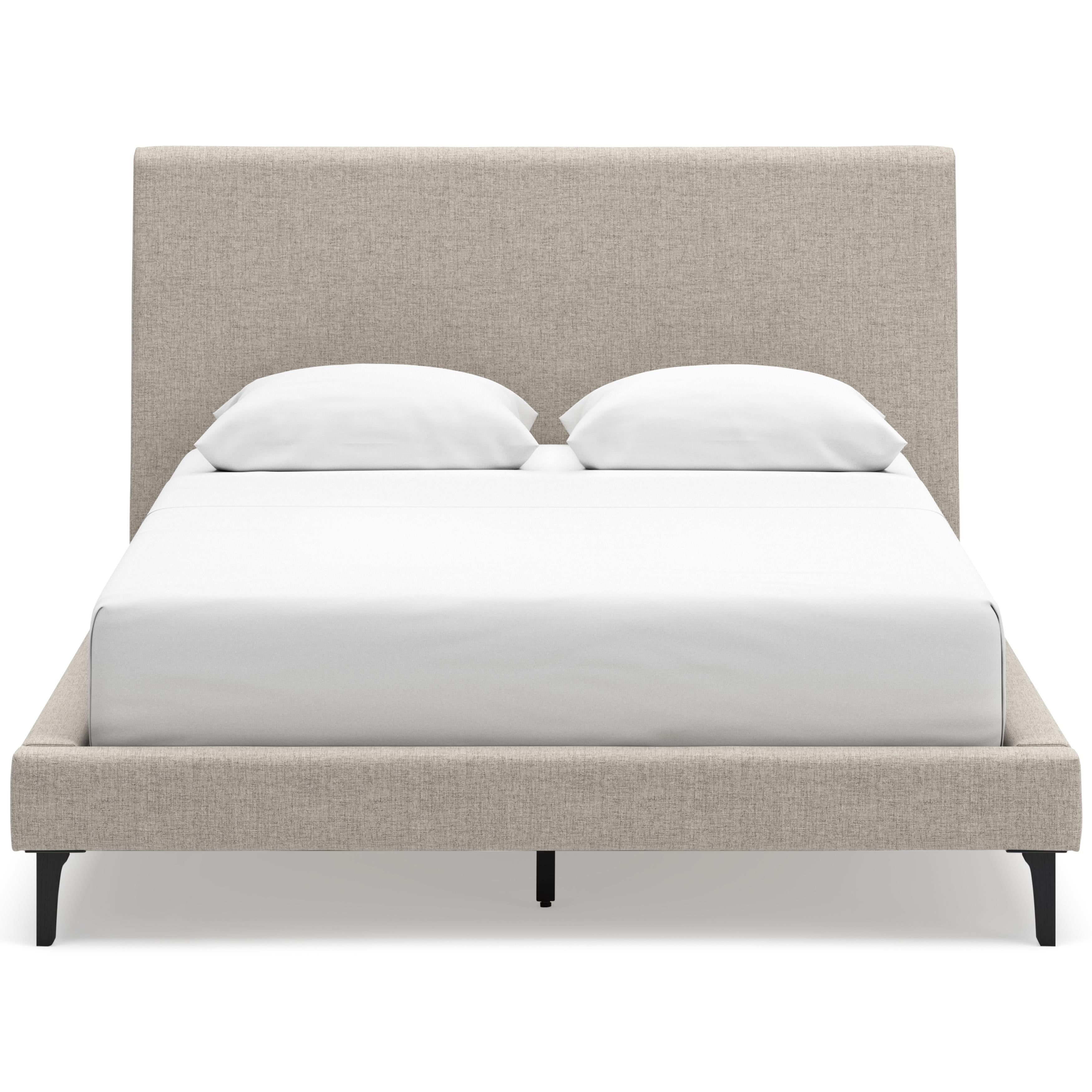 Signature Design by Ashley Cielden B1199-81 Queen Upholstered Bed with Roll Slats IMAGE 2