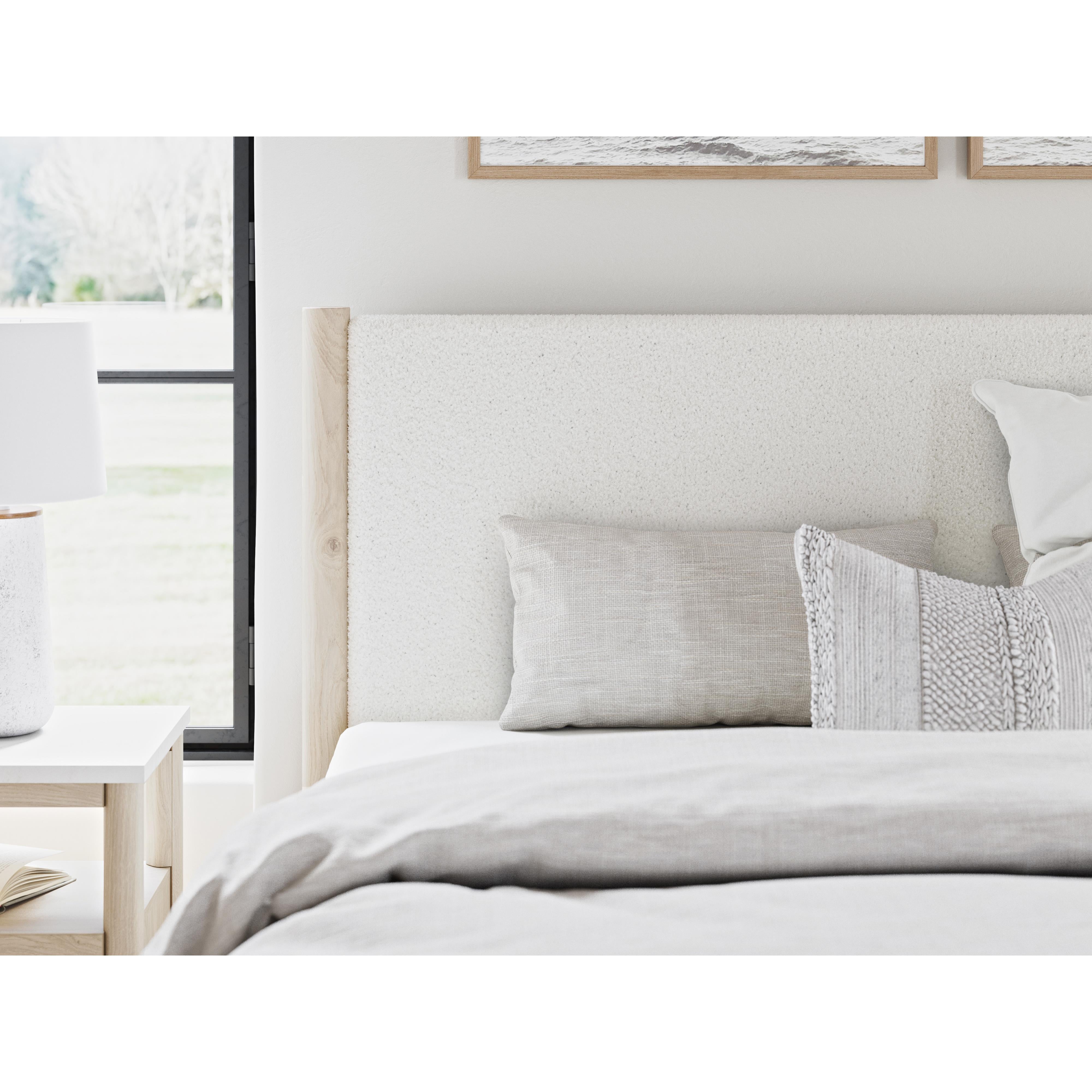 Signature Design by Ashley Cadmori B2615B7 King Upholstered Panel Bed IMAGE 6