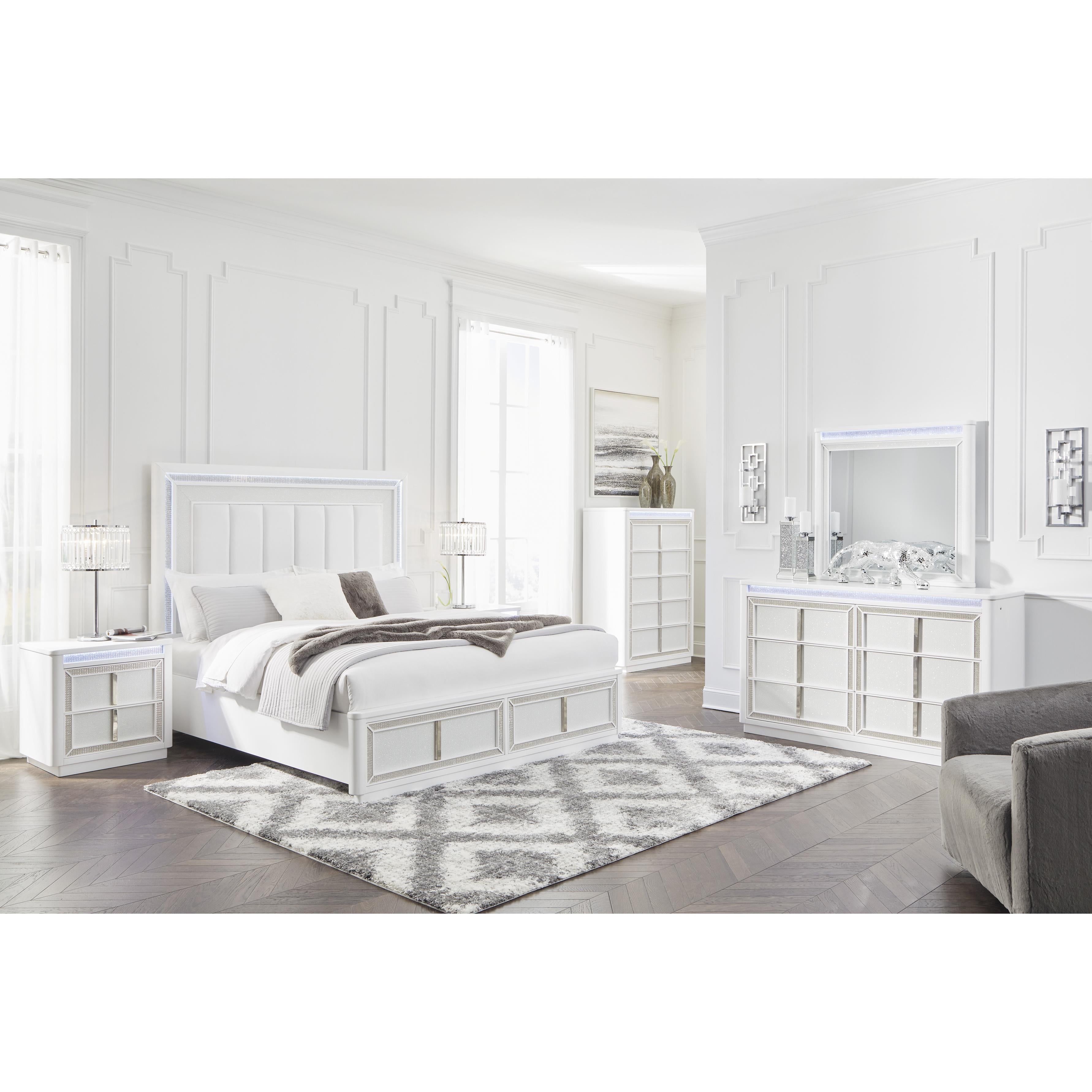 Signature Design by Ashley Chalanna B822-92 Two Drawer Night Stand IMAGE 8