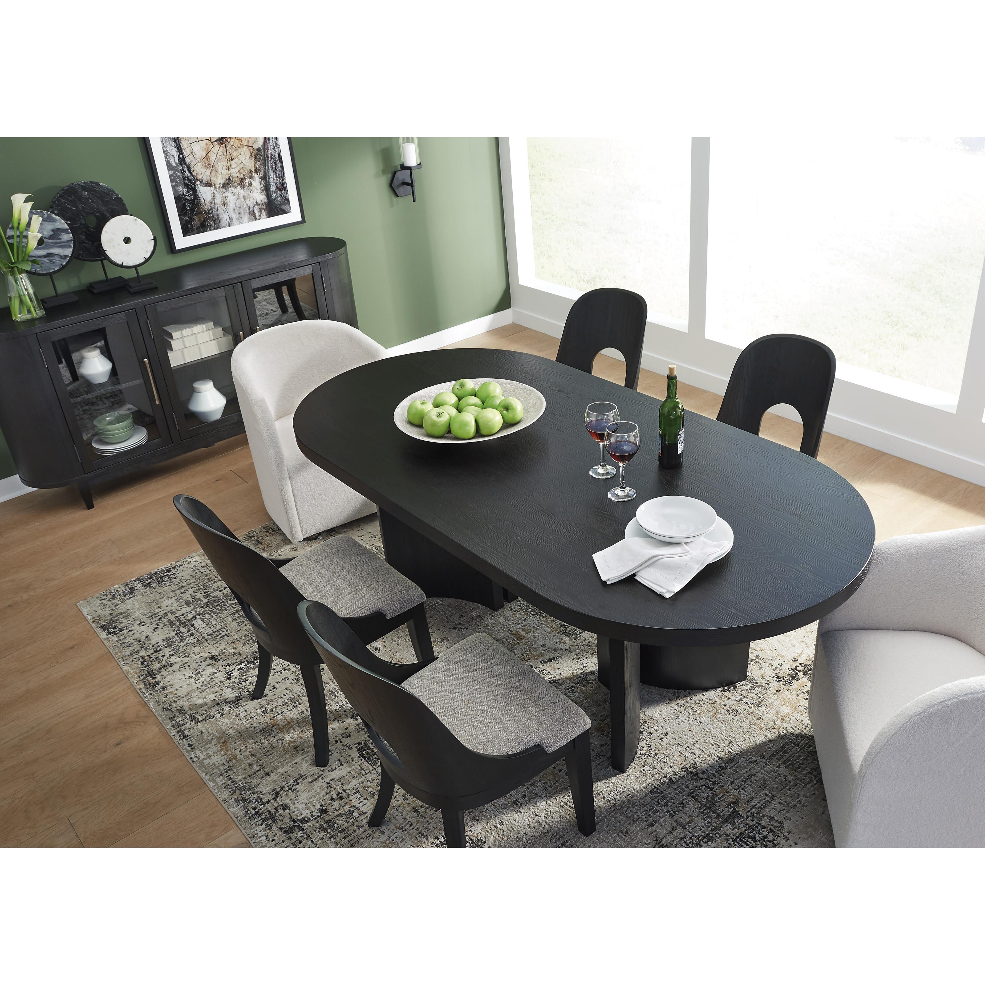 Signature Design by Ashley Rowanbeck D821-02A Dining Upholstered Arm Chair IMAGE 12